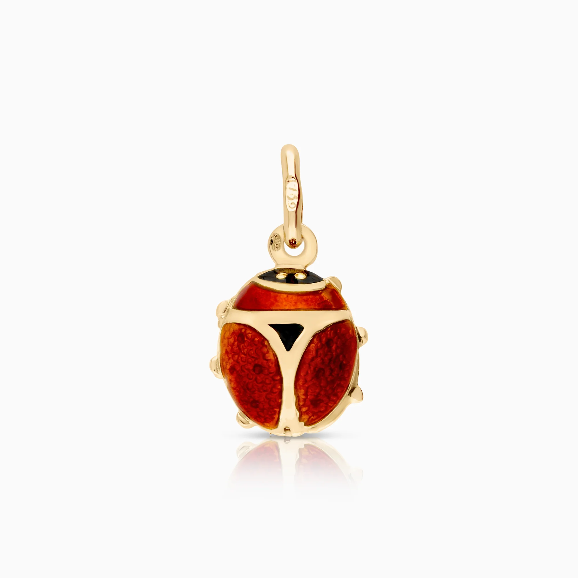 Ladybug pendant 0.84g 18K gold