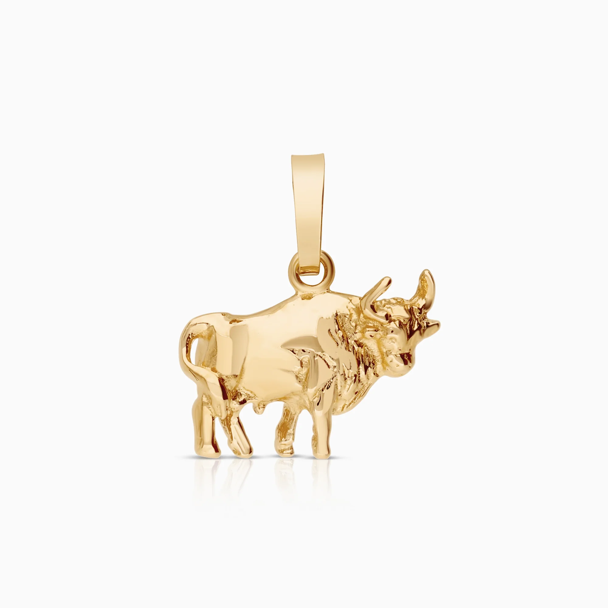 Bull pendant 1.05g 18K gold