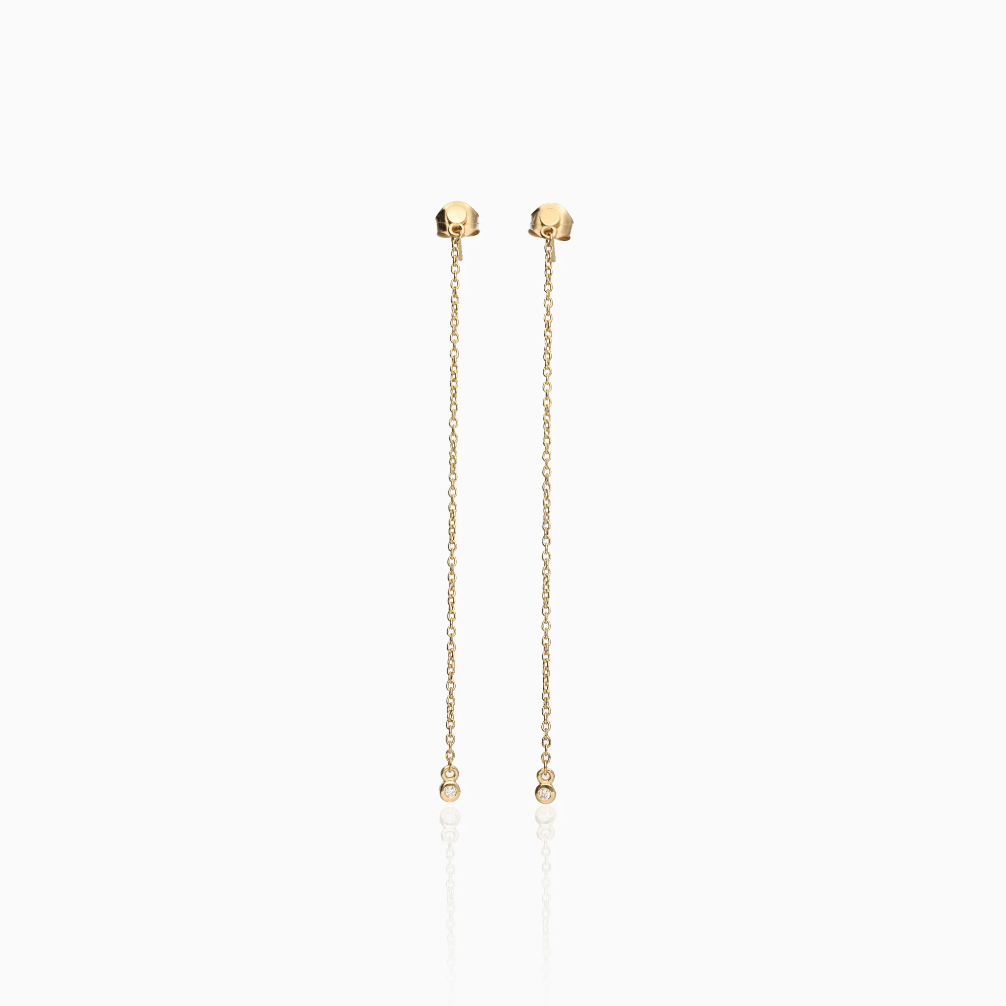 Efva Attling diamond earrings 0.03ct 18K