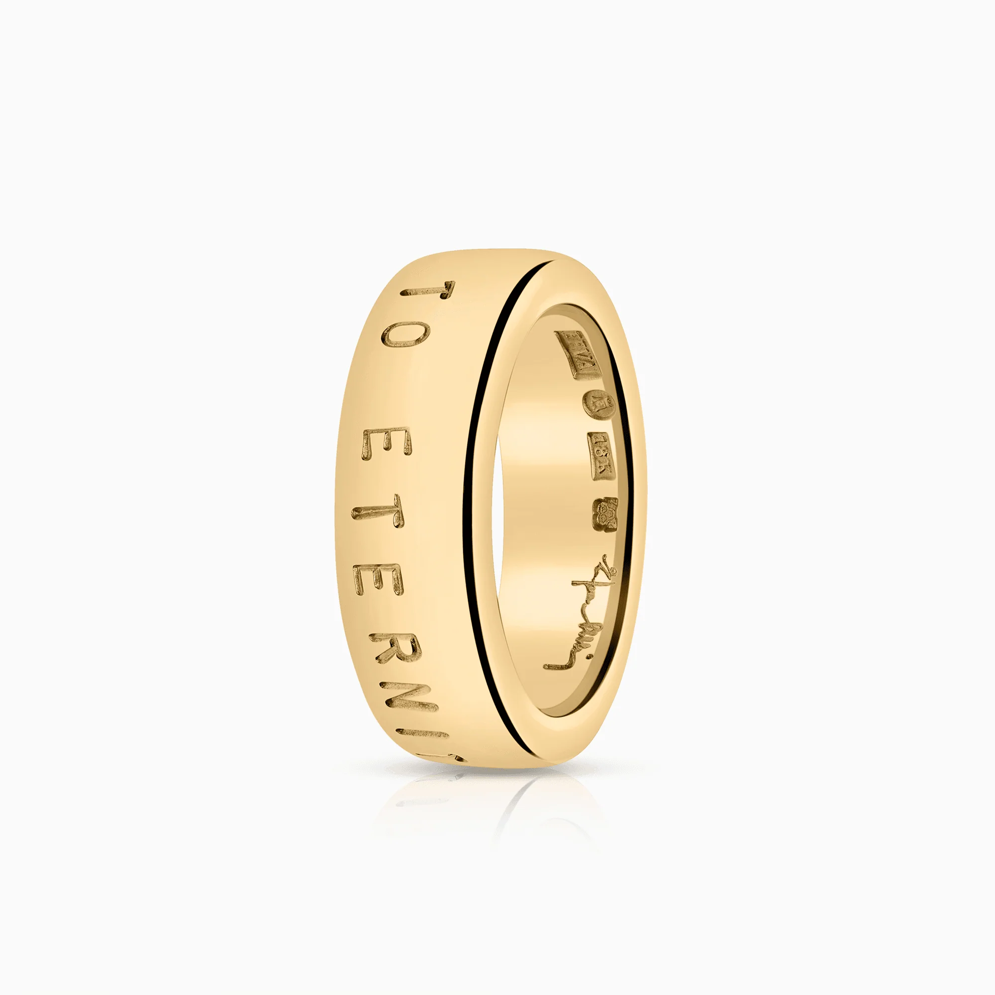Efva Attling From here to Eternity ring 16.93g 18K gold - Image 2