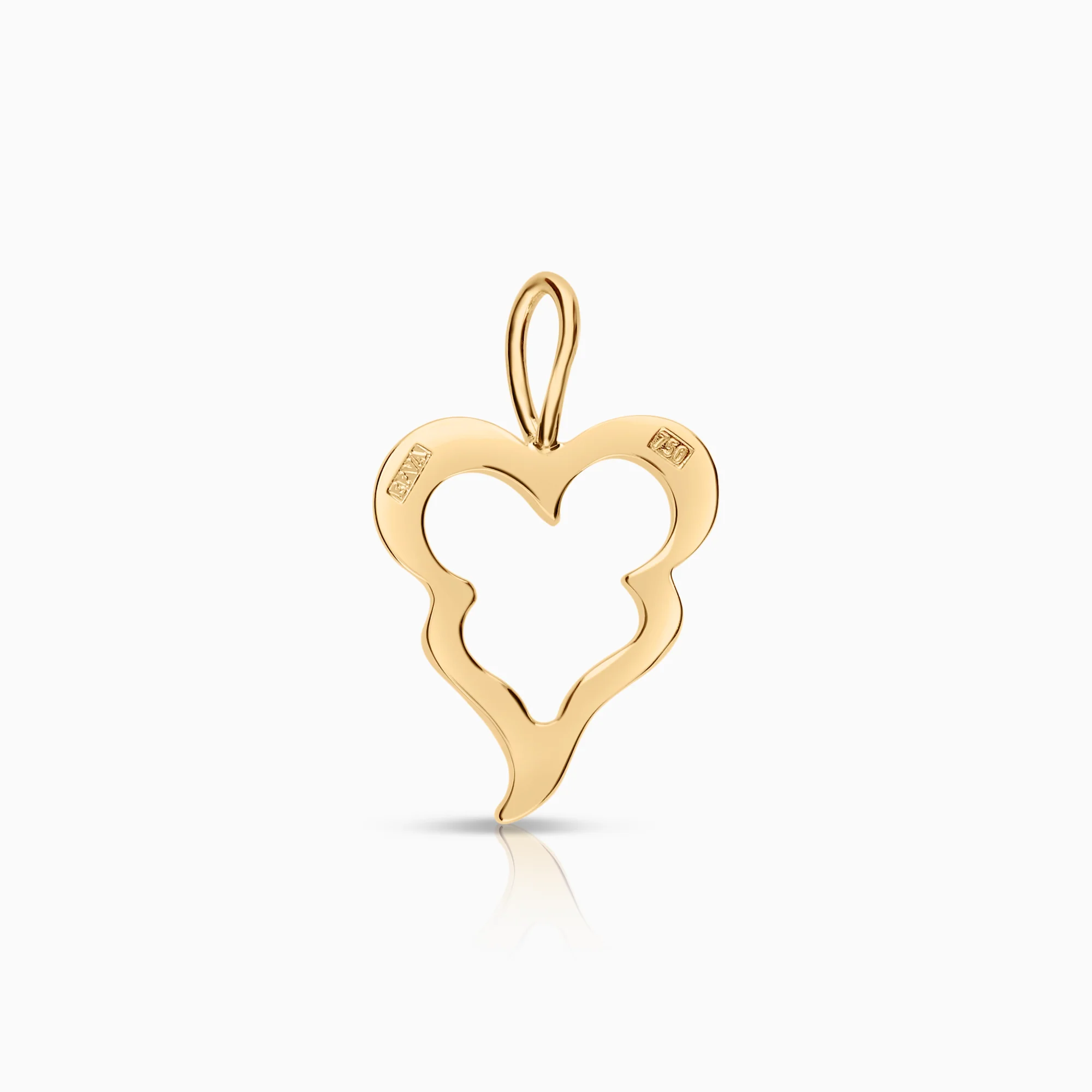 Efva Attling pendant 1.49g 18K gold - Image 2