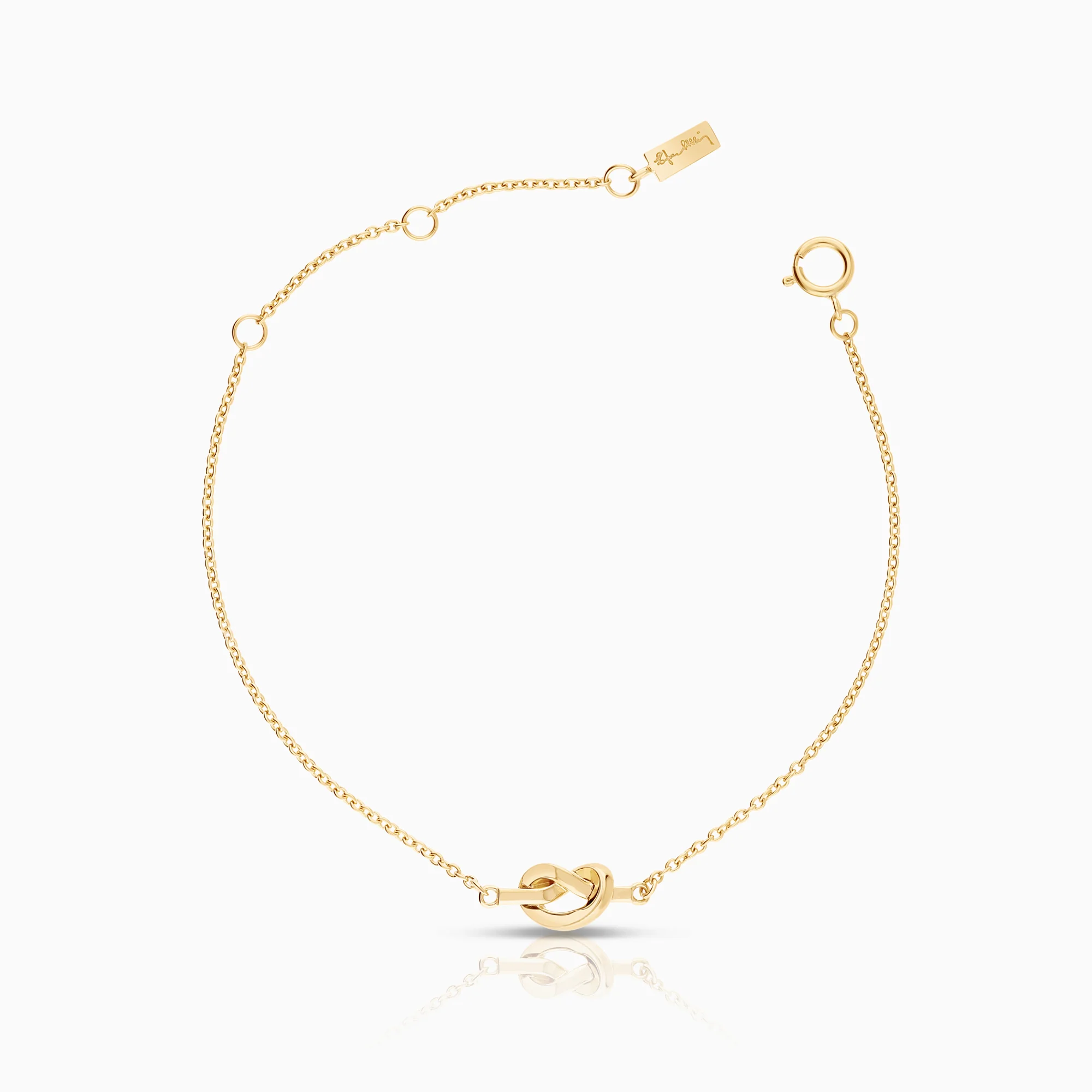 Efva Attling Love Knot Bracelet 2.69g 18K Gold - Image 2