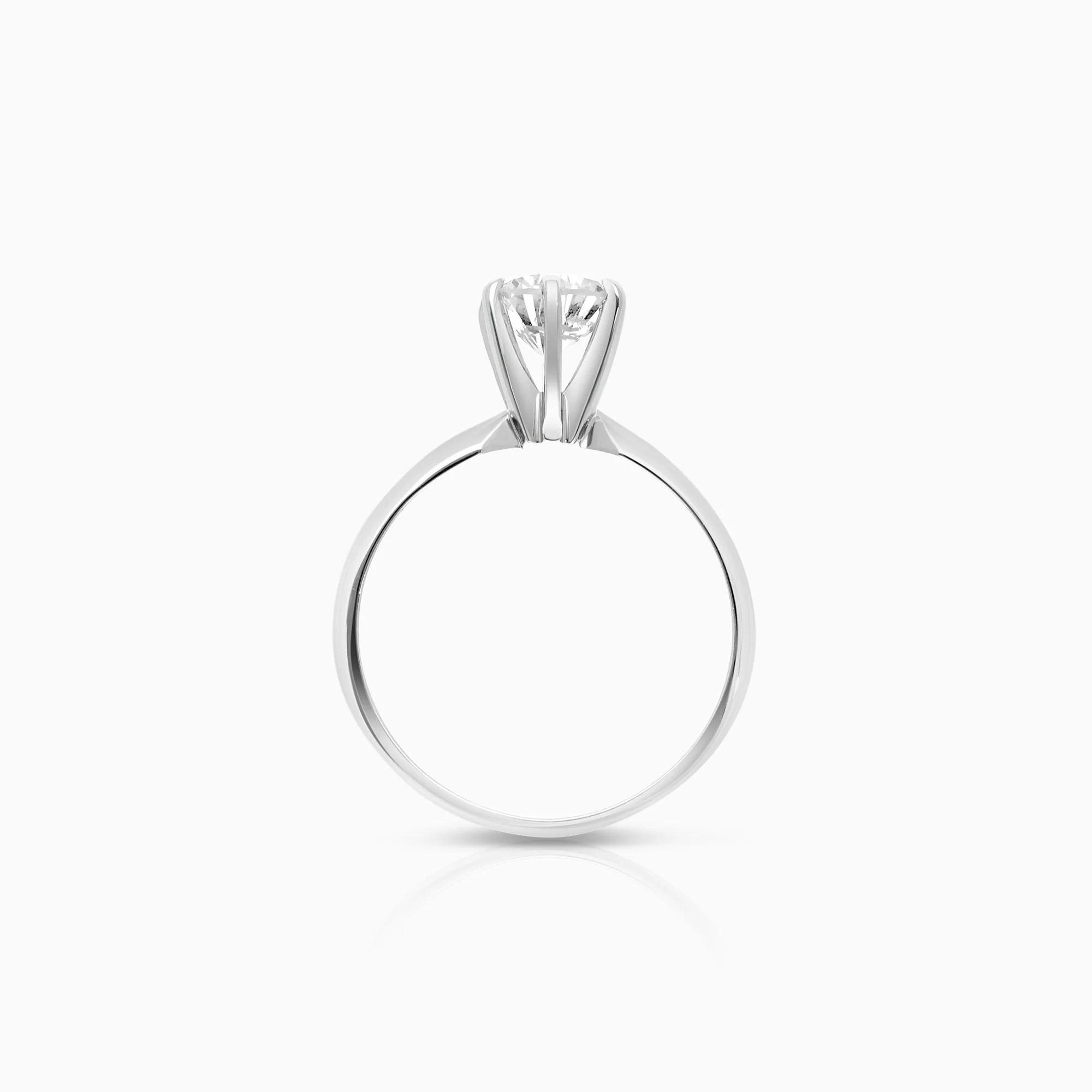 Solitaire ring 1.00ct 14K - Image 3