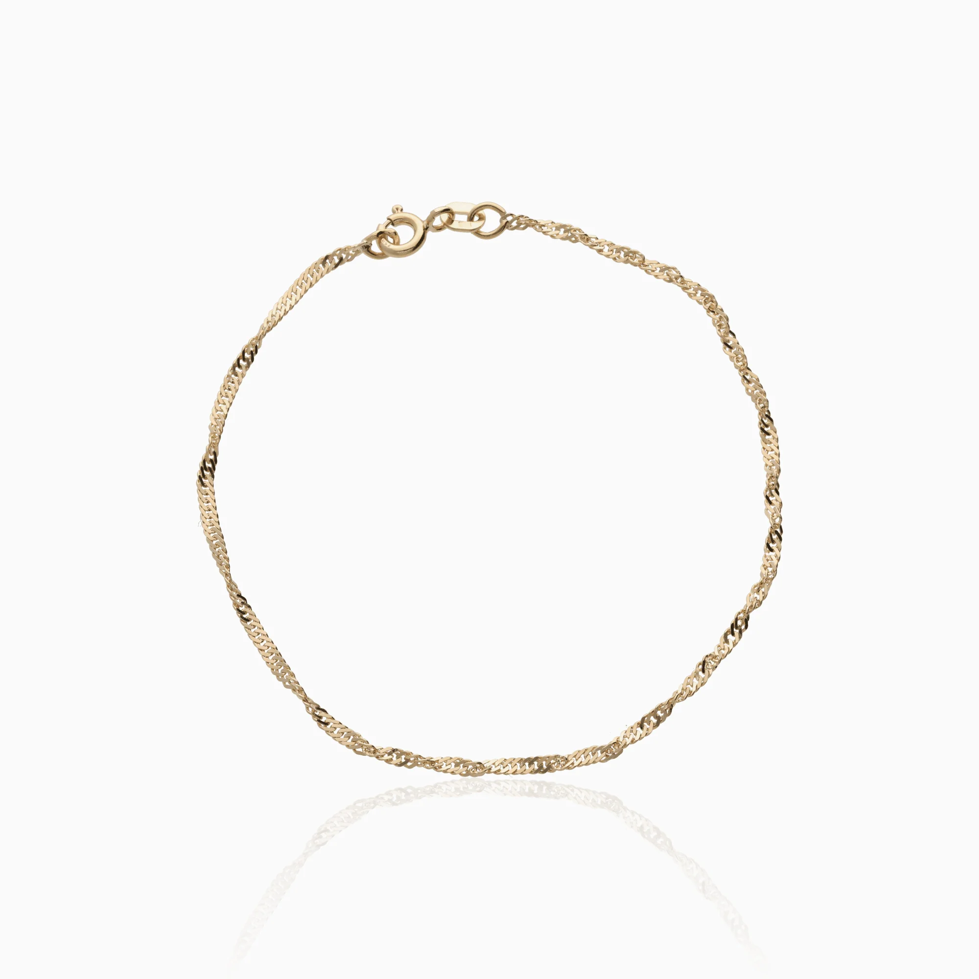 Fantasy Link Bracelet 1.18g 18K Gold - Image 2
