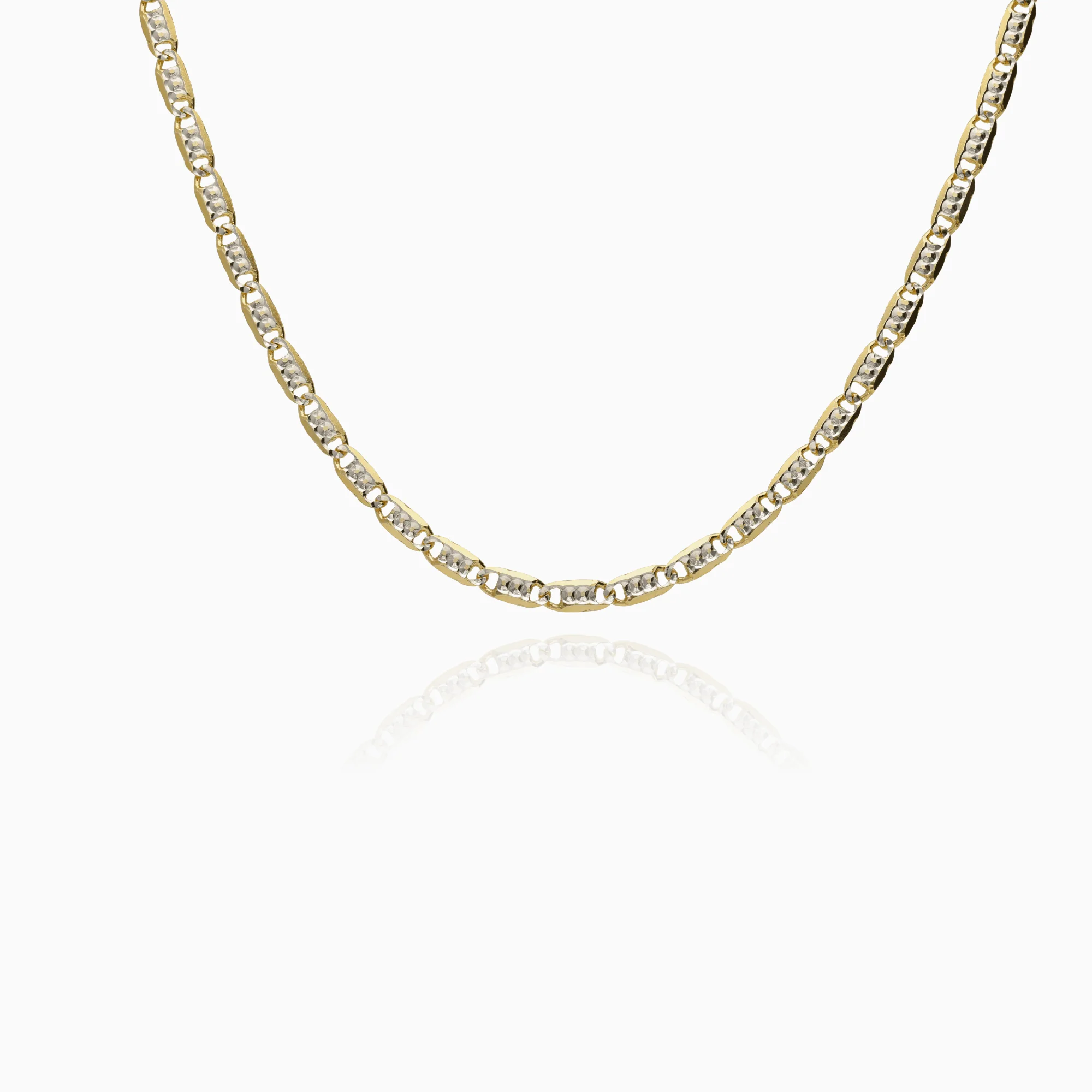 Fantasy Chain 16.80g 14K yellow/white gold