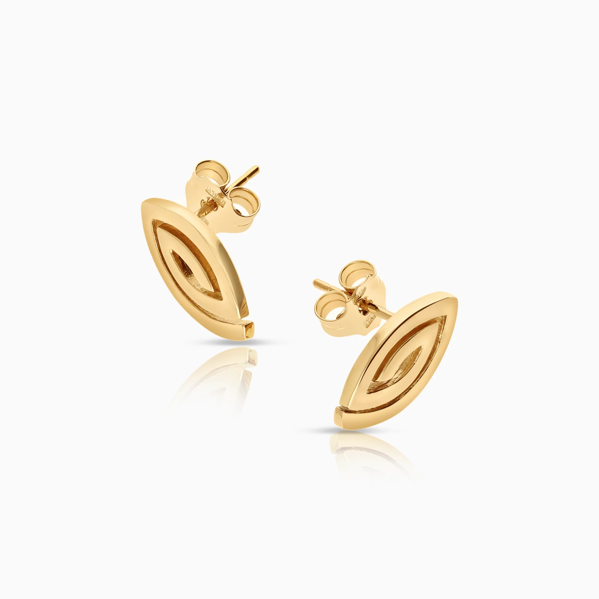 Gold earrings 3.04g 18K gold - Image 2