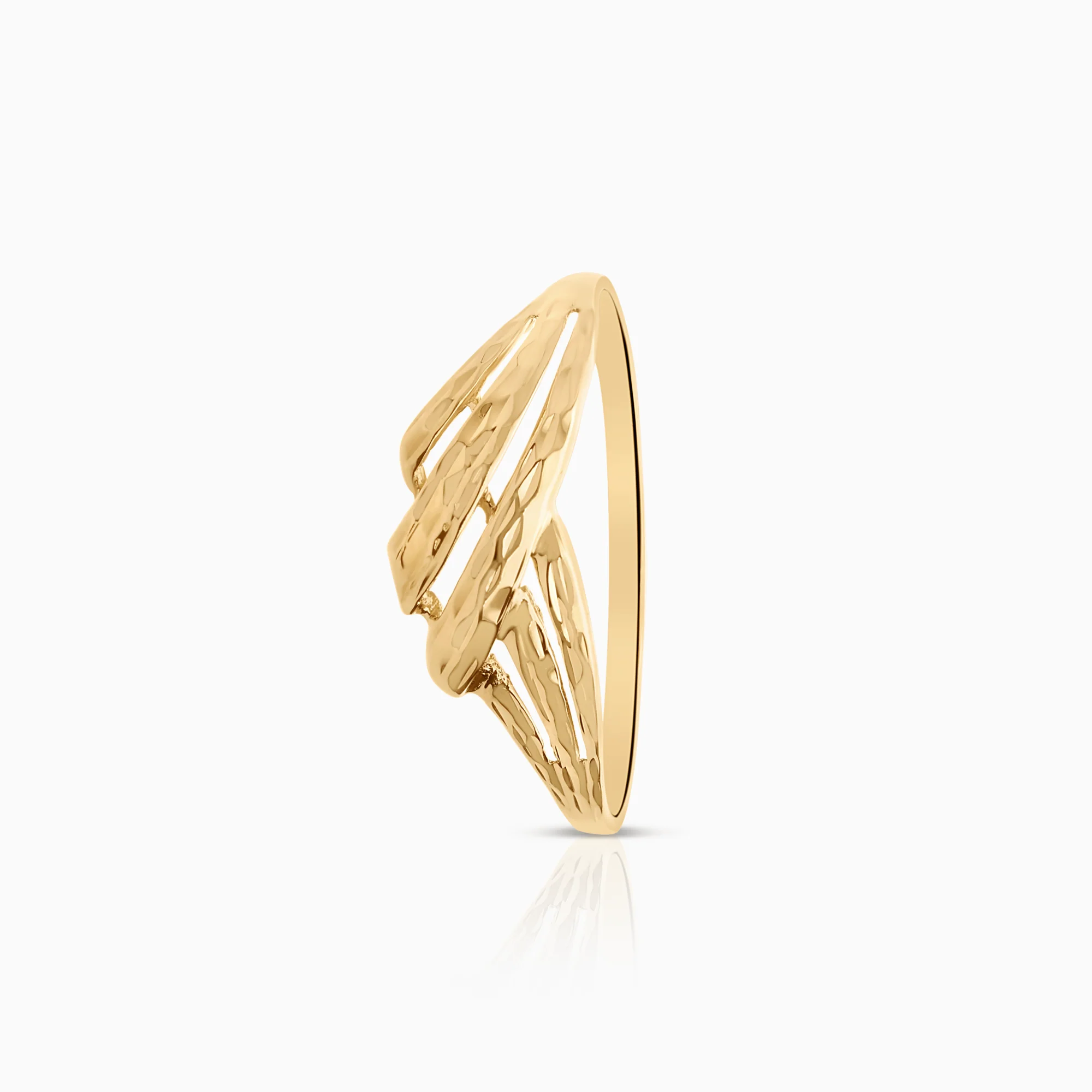 Gold ring 1.20g 18K gold