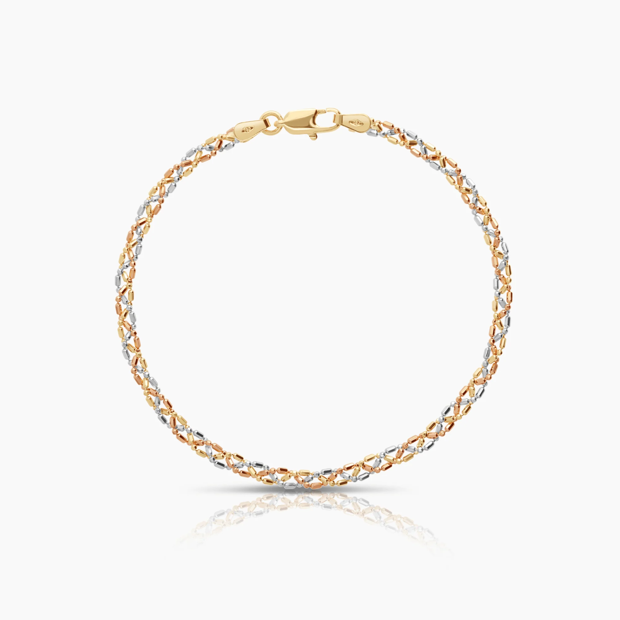 Fantasy link 3.46g 18K gold