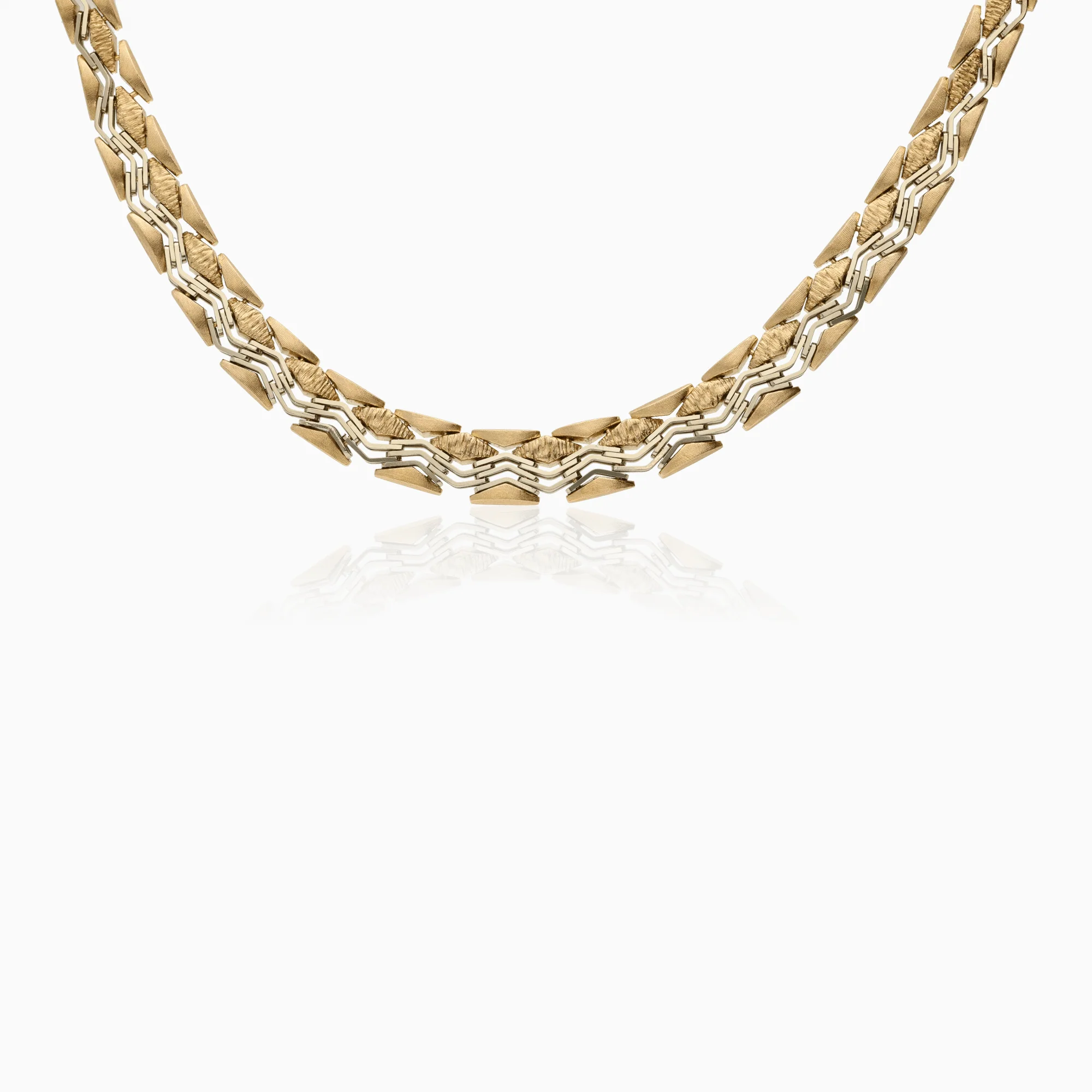 Fantasy link 40.3g 18K gold