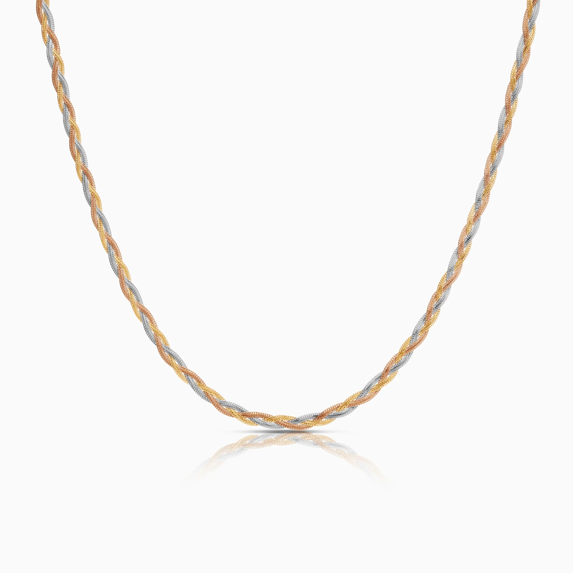 Fantasy link 6.22g 18K yellow/white/rose gold