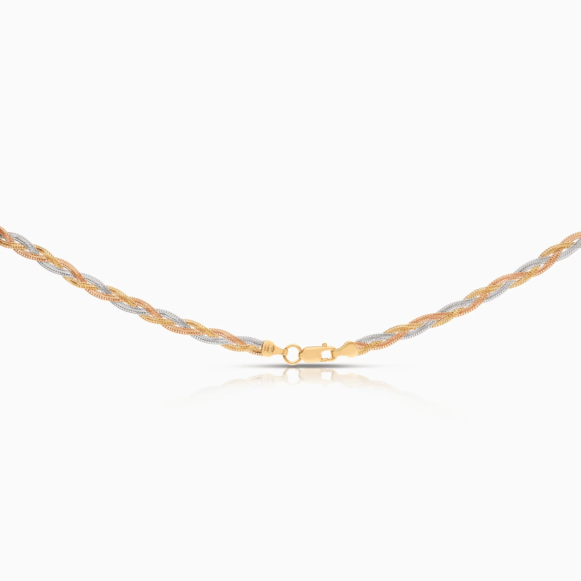 Fantasy link 6.22g 18K yellow/white/rose gold - Image 2