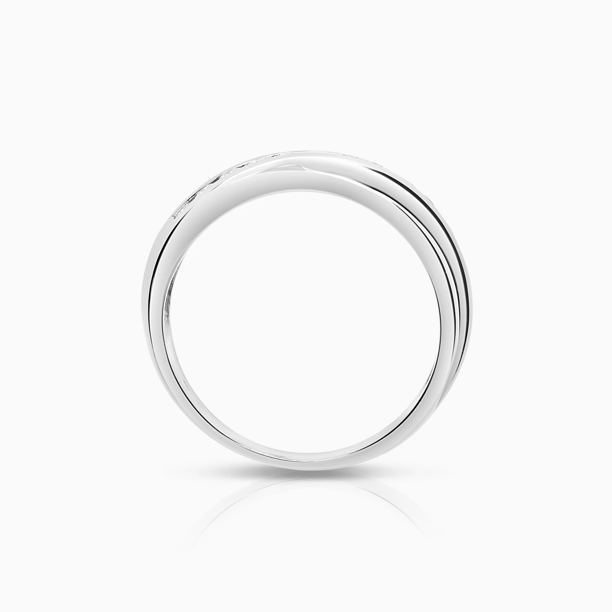 Diamond ring 0.30ct 18K white gold - Image 2