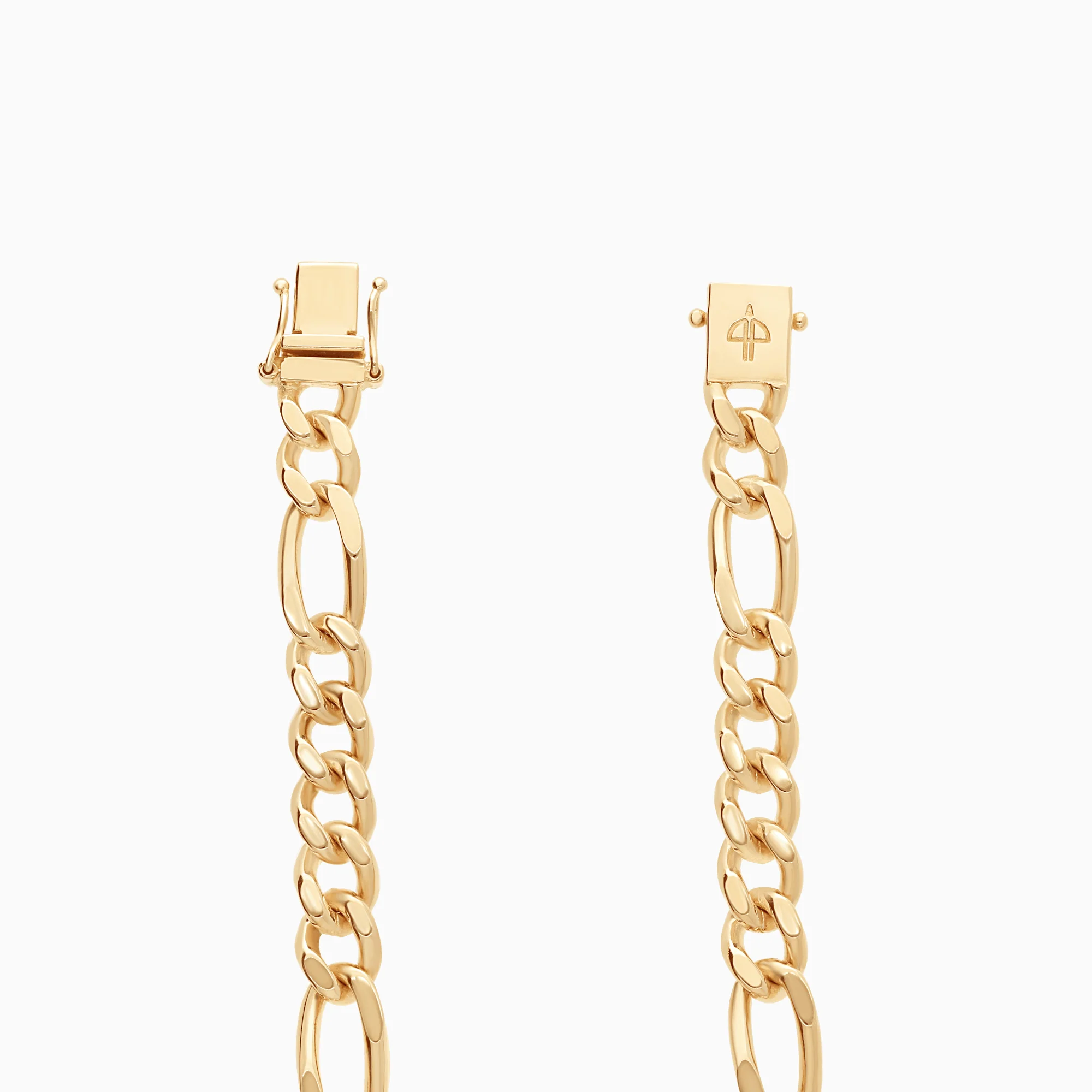 Figaro bracelet 32.35g 18K gold - Image 2