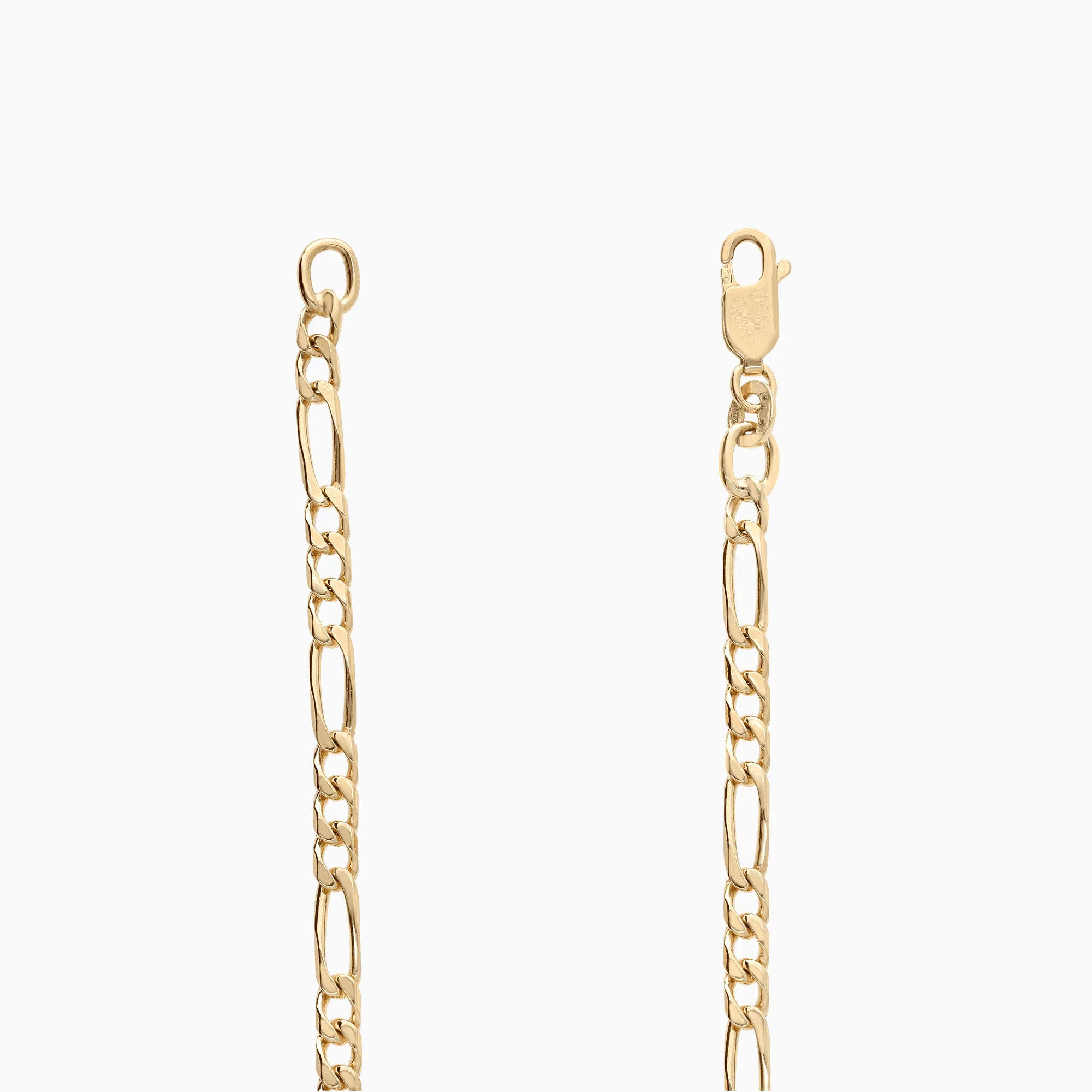 Figaro bracelet 5.86g 18K gold - Image 2