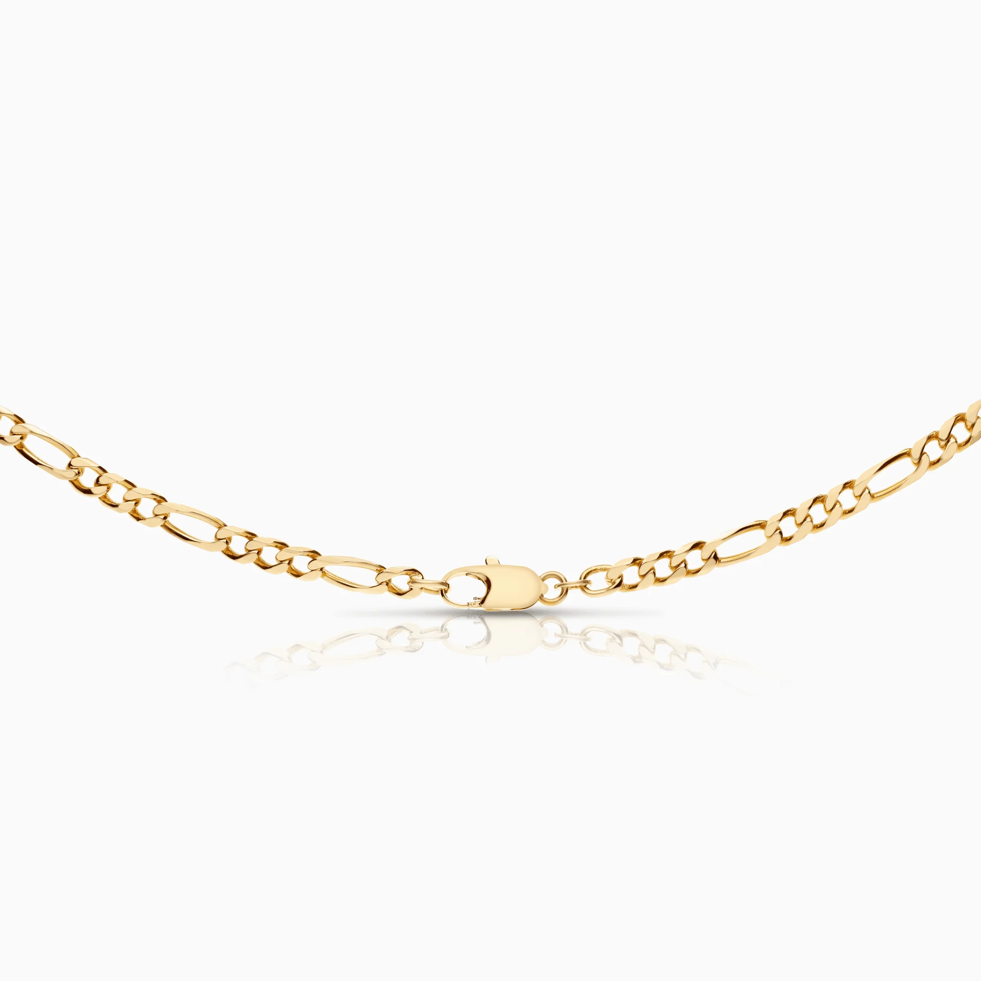 Figaro necklace 30.18g 18K gold - Image 2