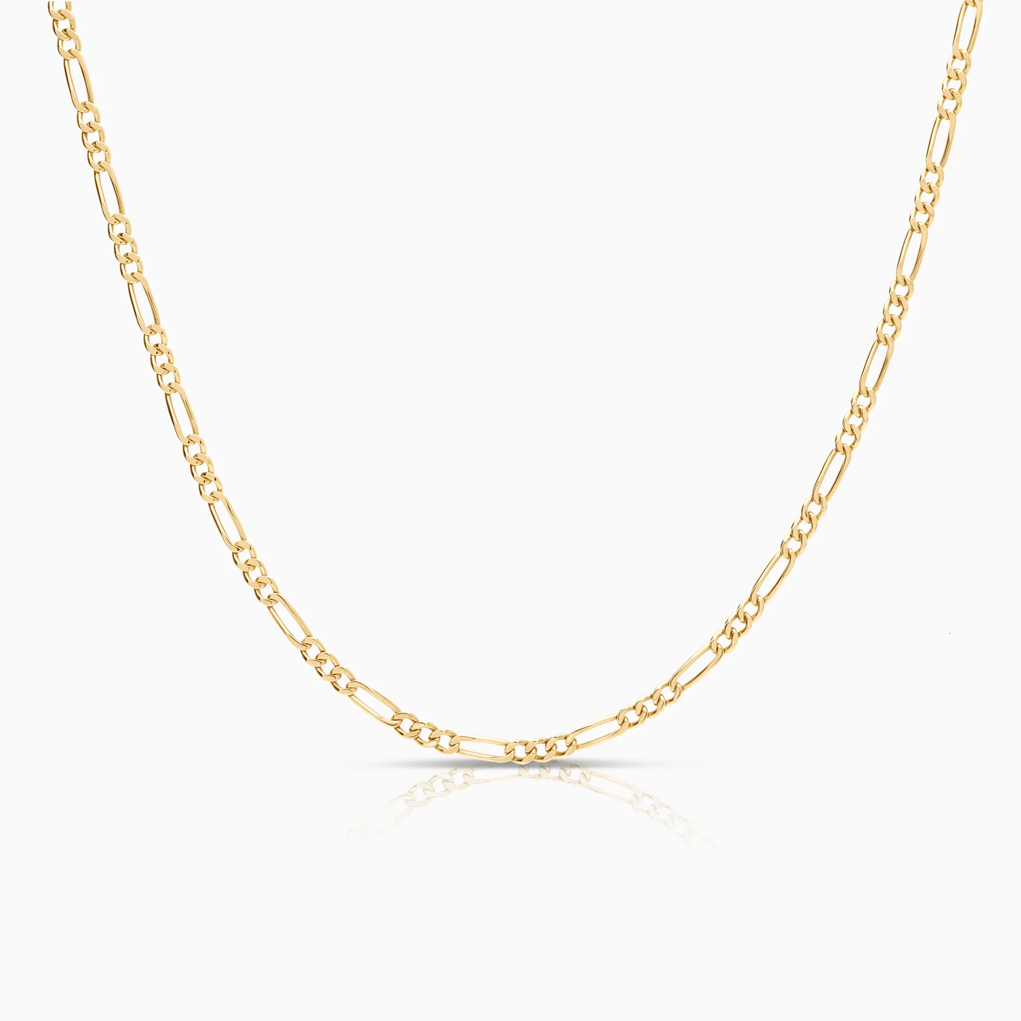 Figaro necklace 5.84g 18K gold