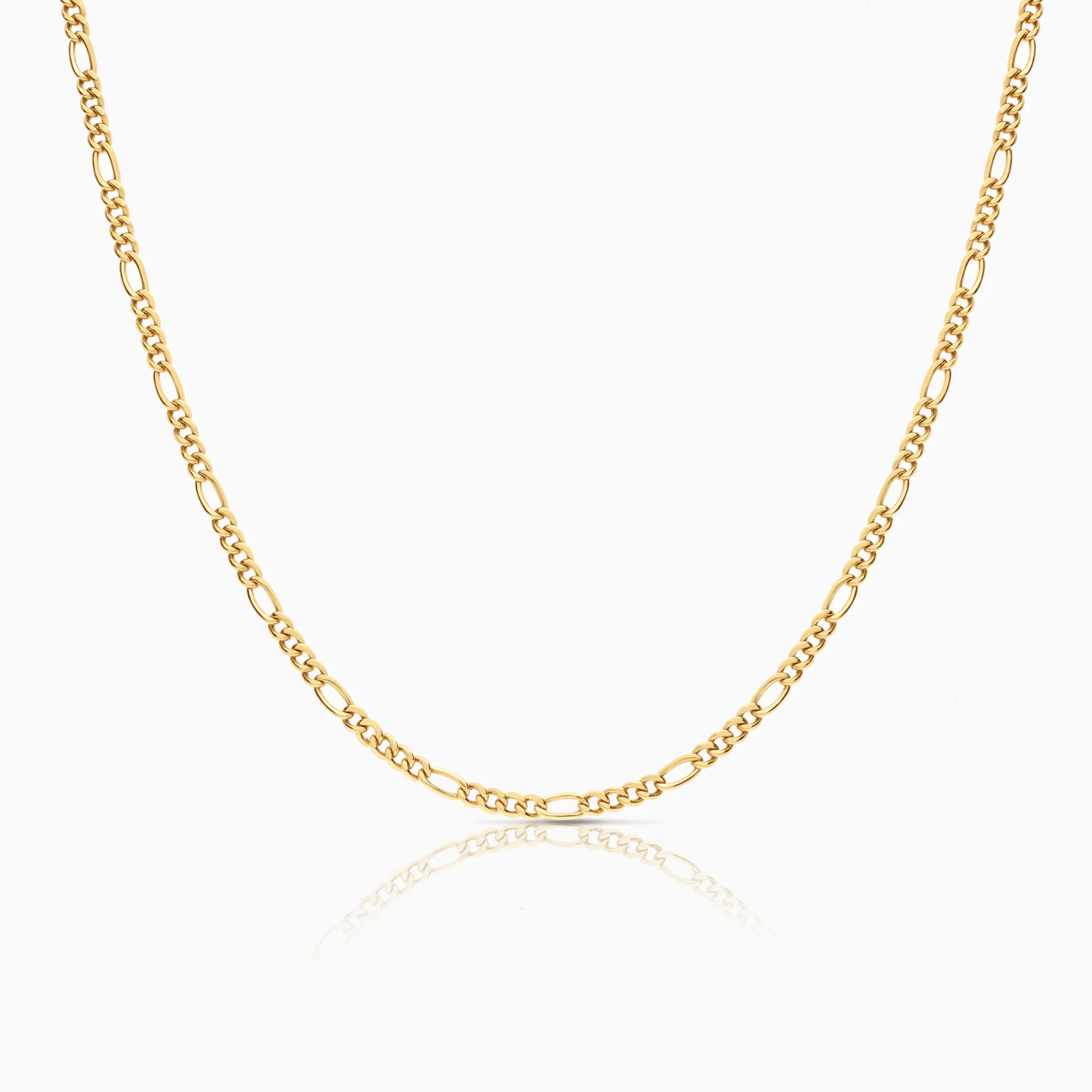 Figaro necklace 5.72g 18K gold