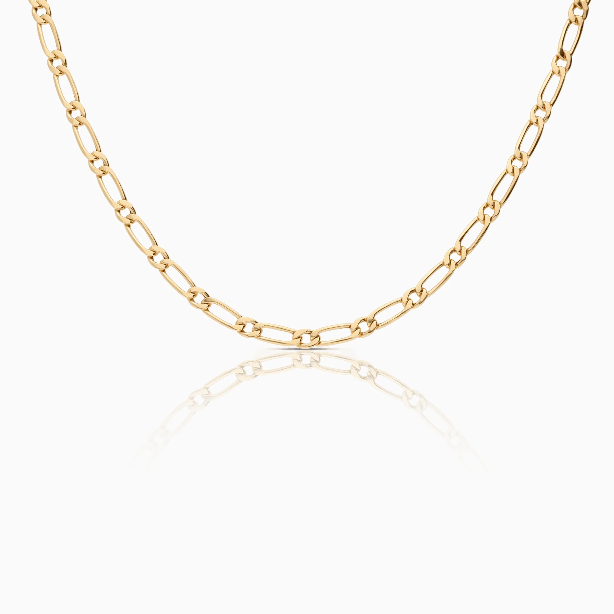 Figaro Chain 7.48g 18K Gold