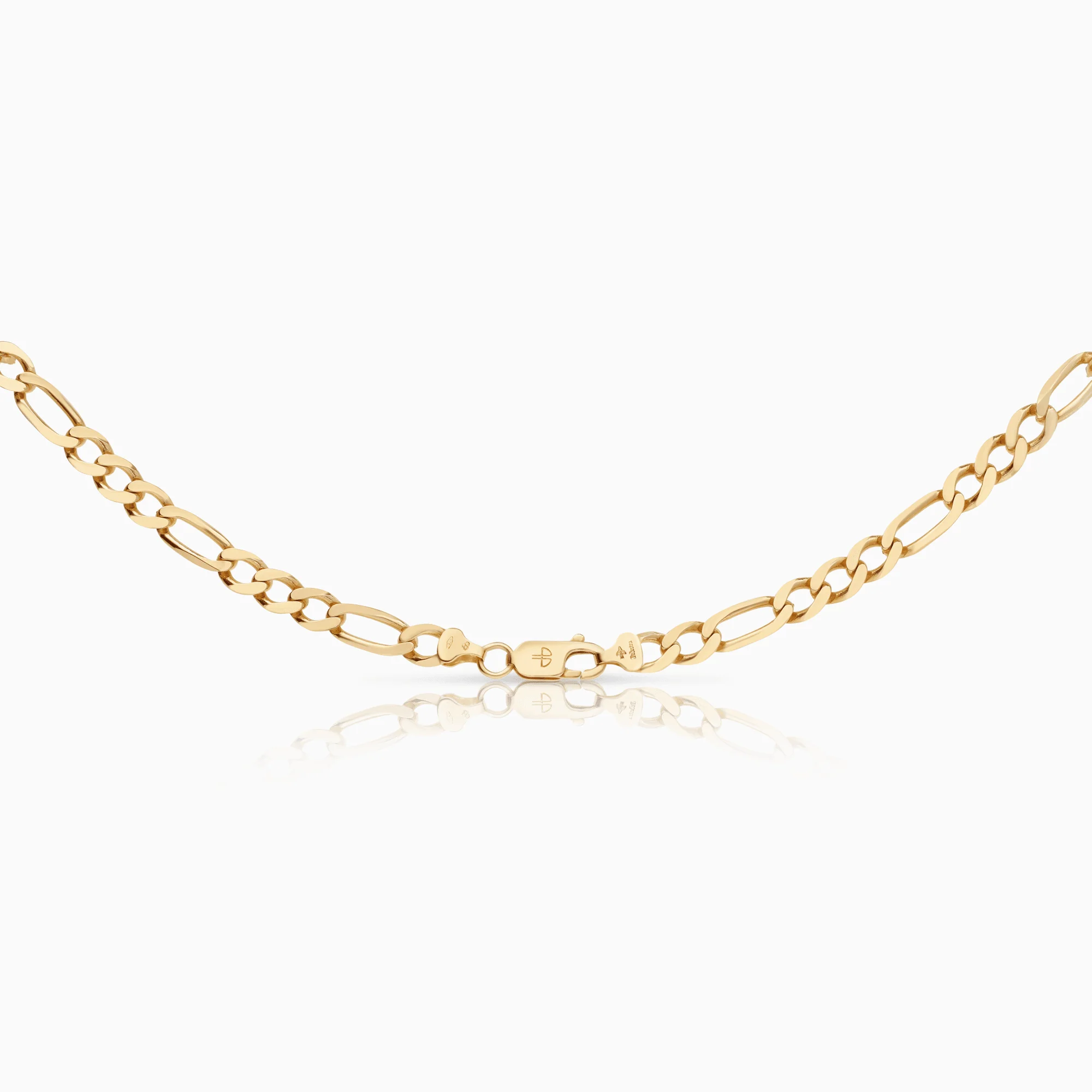 Figaro chain 23.01g 18K gold - Image 2