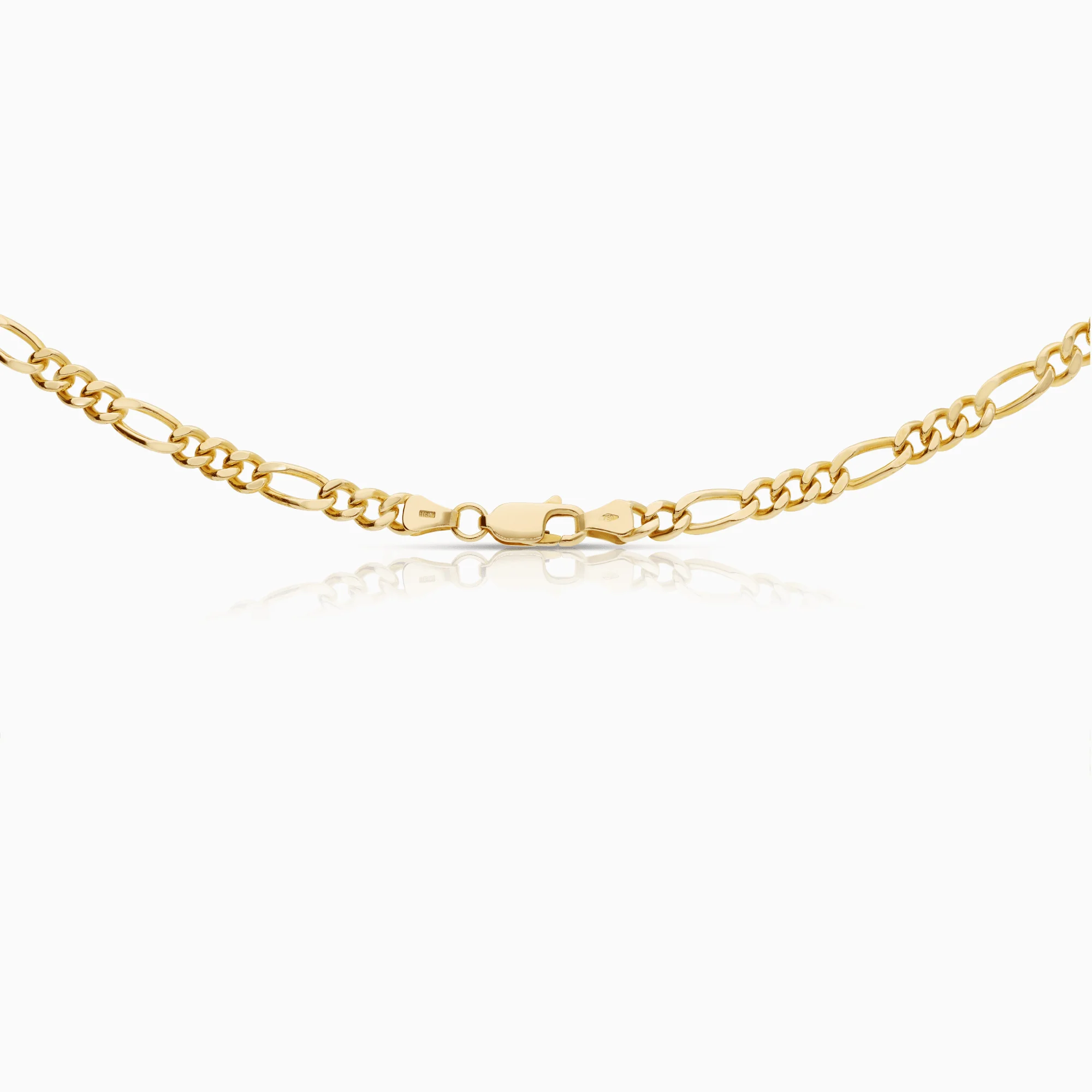 Figaro link 27.40g 18K gold - Image 2