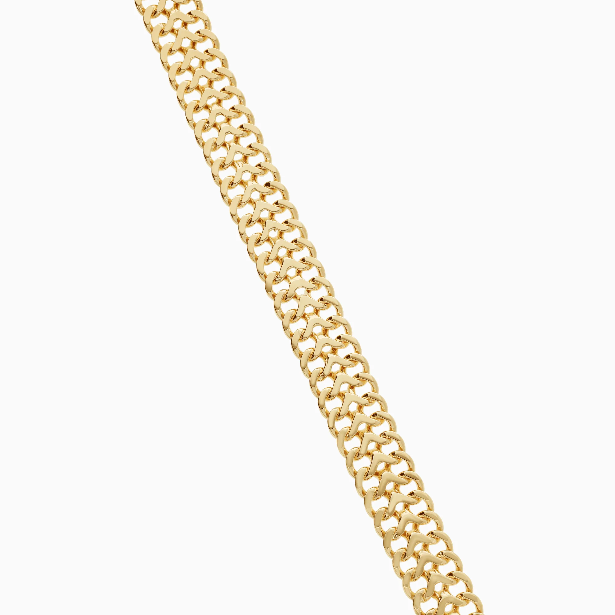 Fishbone bracelet 20.90g 18K gold
