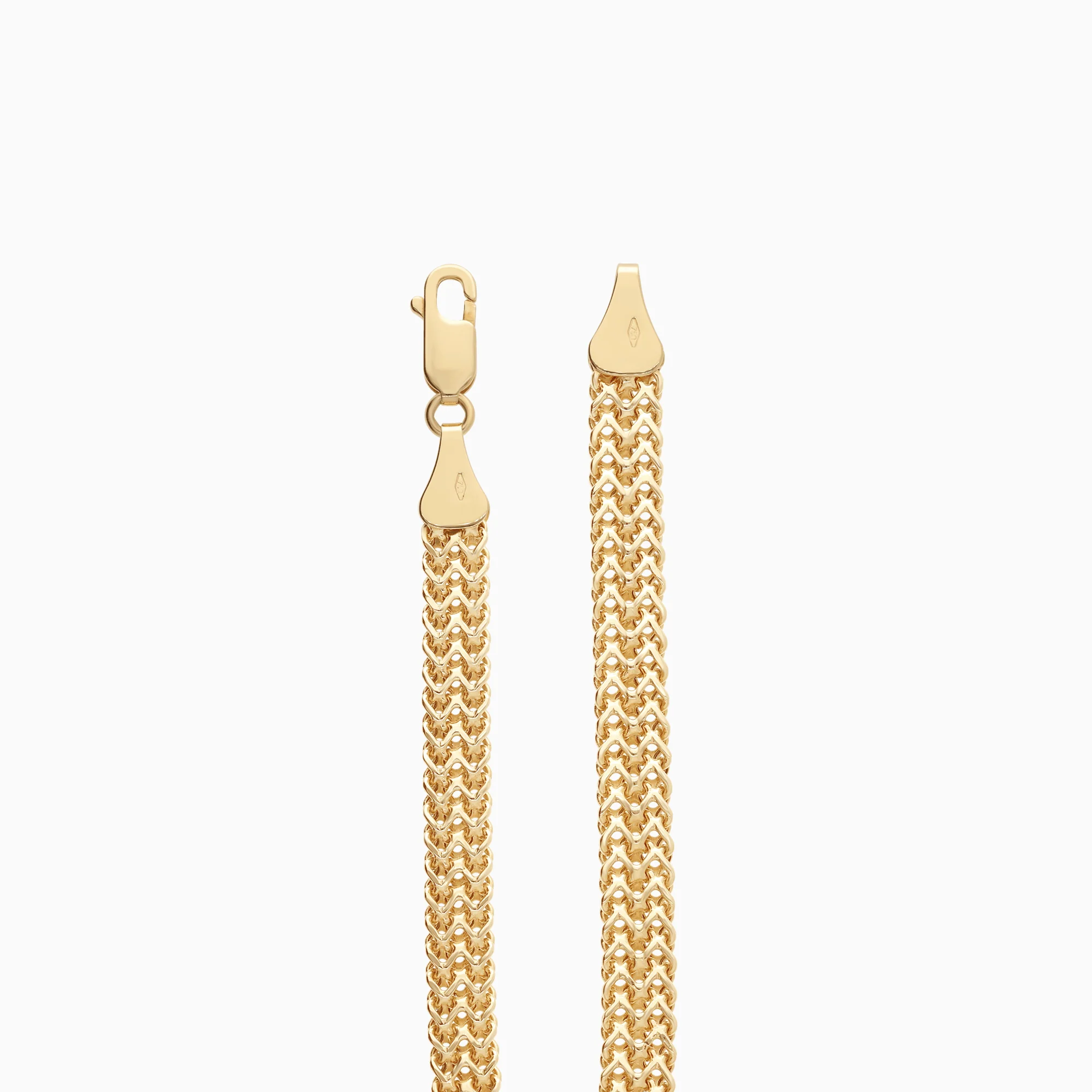 Fishbone bracelet 5.79g 18K gold - Image 2