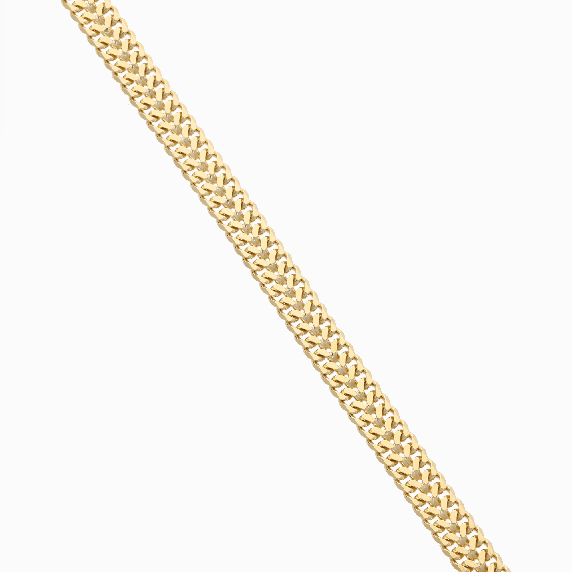 Herringbone bracelet 9.8g 18K gold