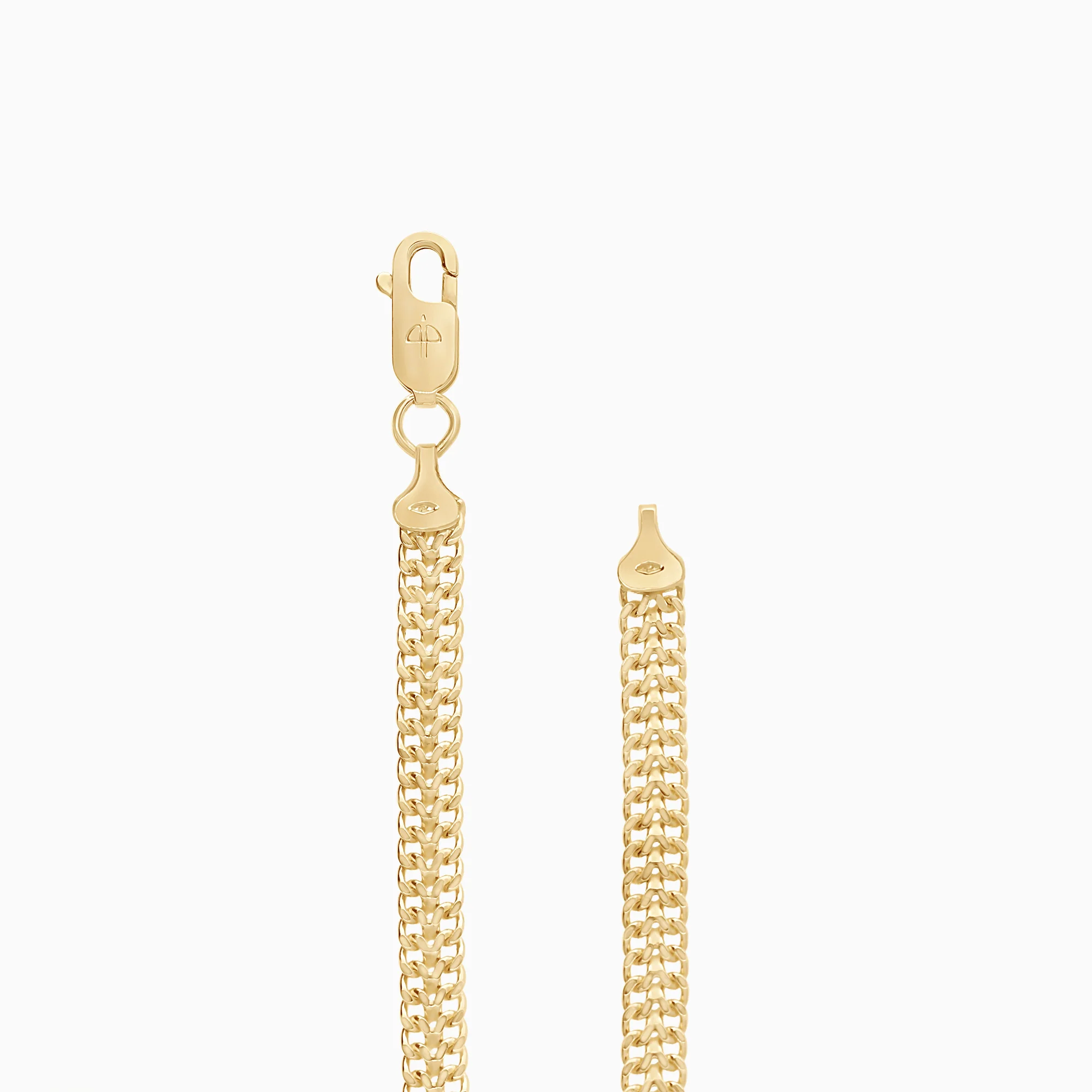 Herringbone bracelet 6.34g 18K gold - Image 2