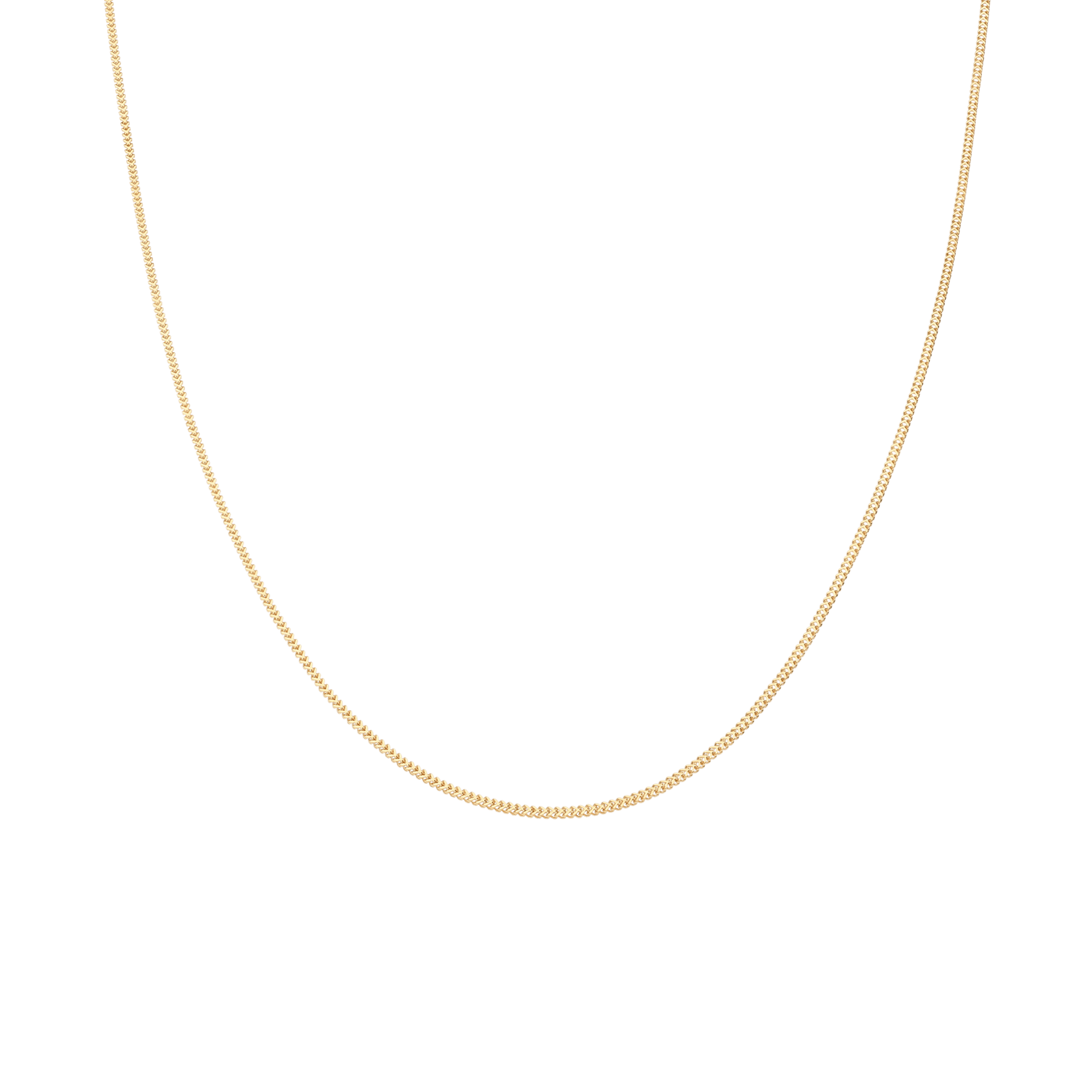 Herringbone chain 40cm 18K gold - Image 2