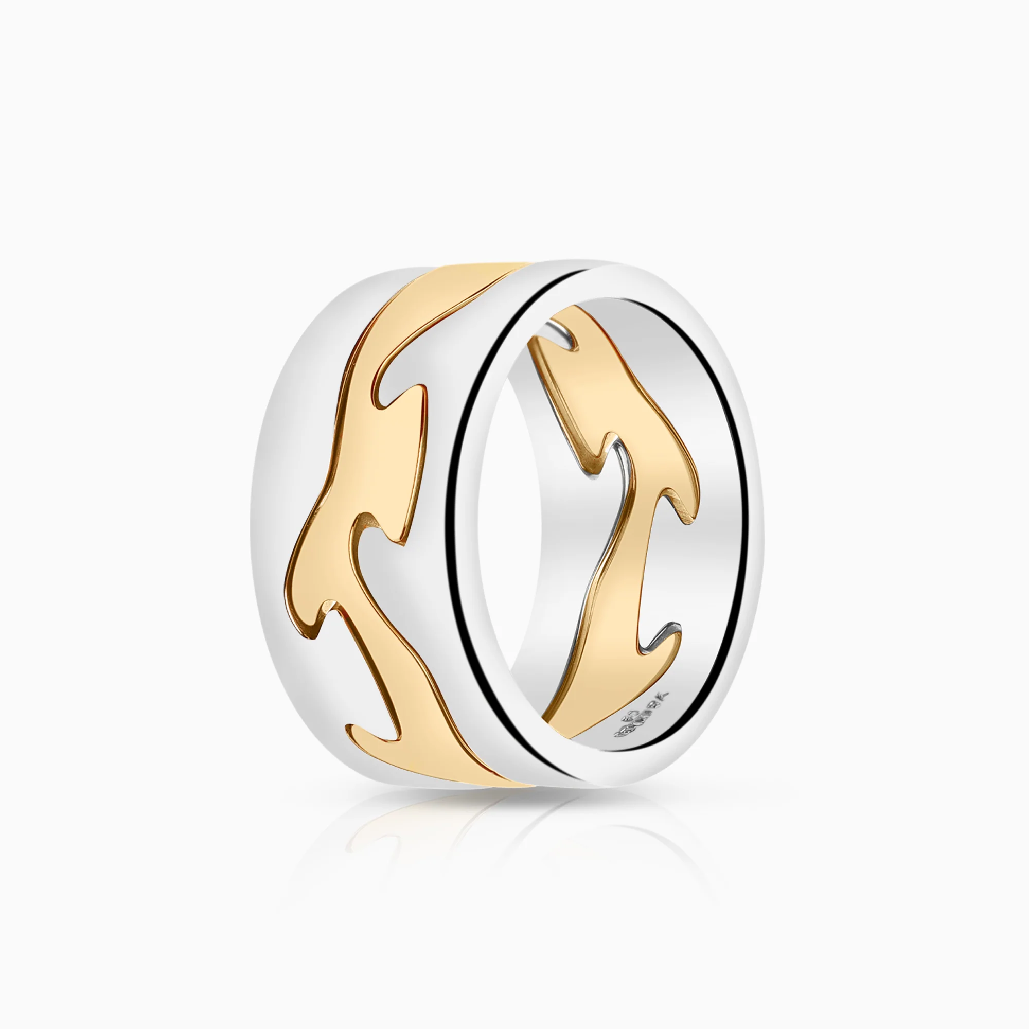 Georg Jensen Fusion 3-part 18.67g 18K gold
