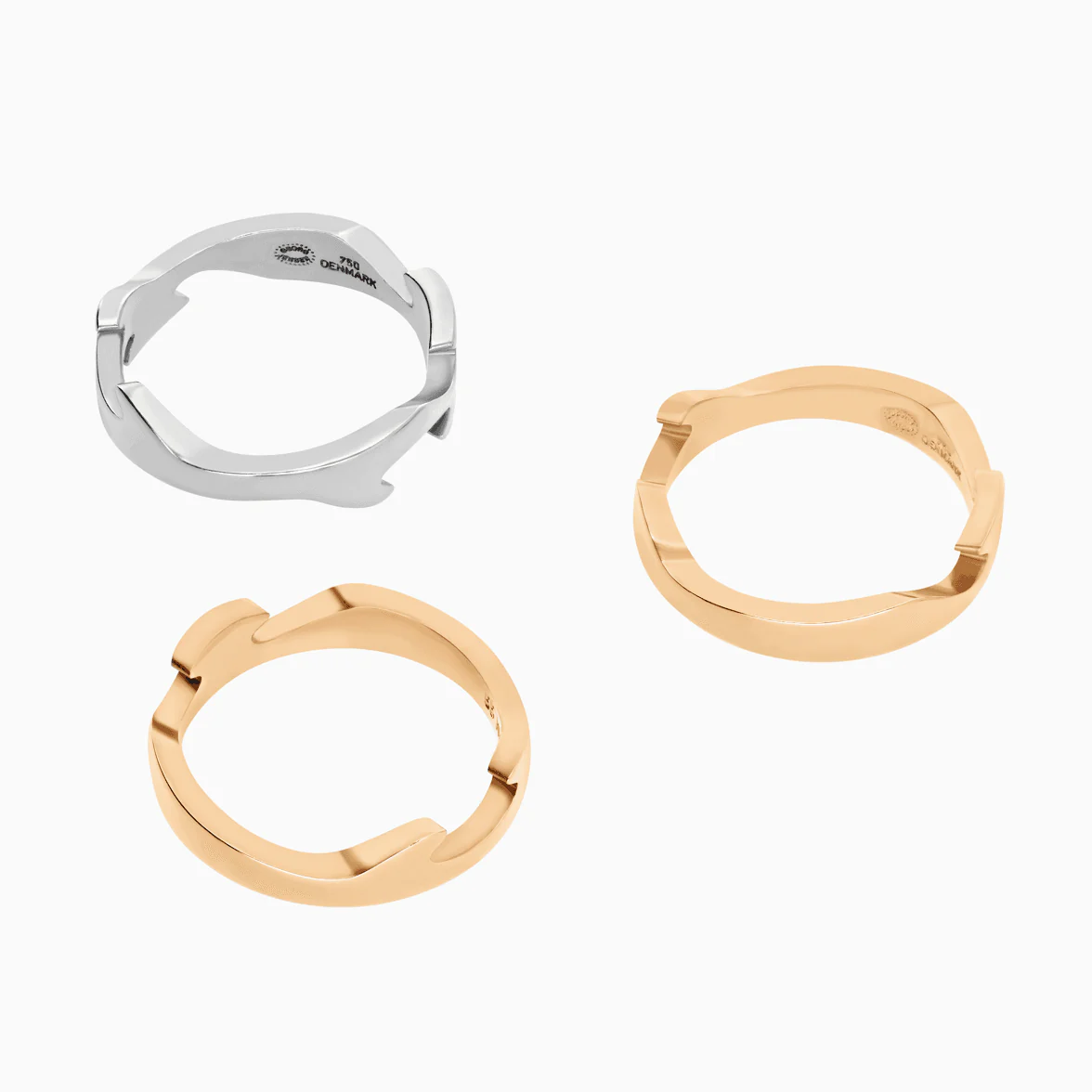 Georg Jensen Fusion 3-piece ring - Image 2