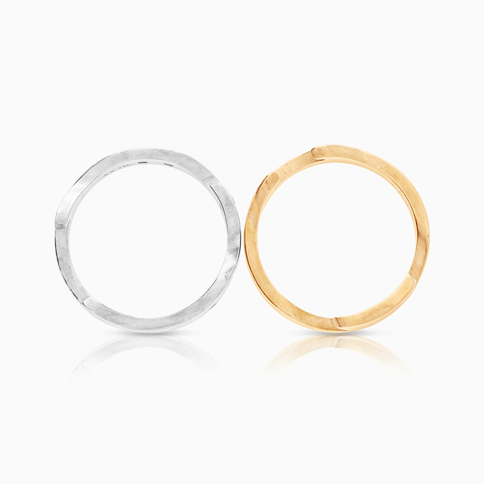 Georg Jensen Fusion Ring 2-part 0.16ct 18K gold - Image 2