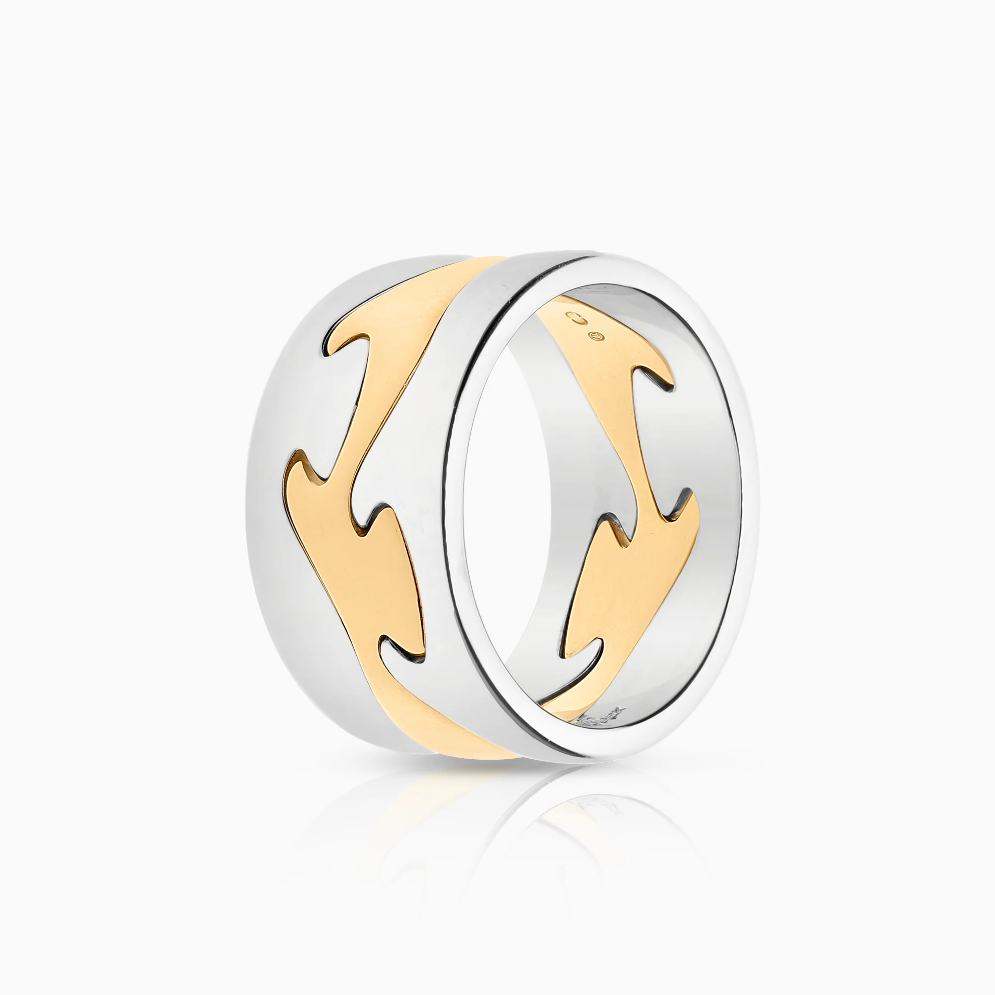 Georg Jensen Fusion ring 3-part 21.43g 18K gold
