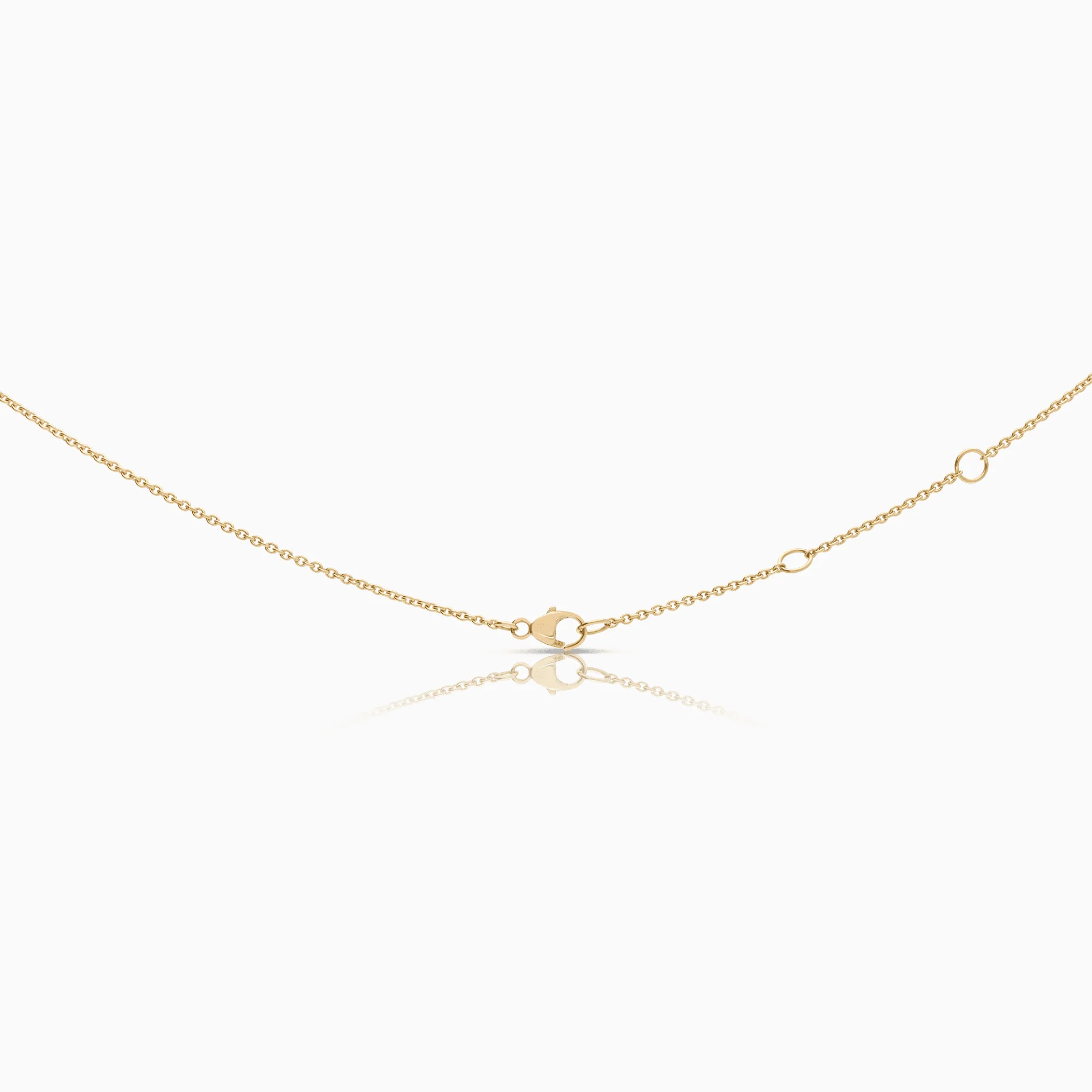 Georg Jensen Halo necklace 0.06ct 18K gold - Image 2