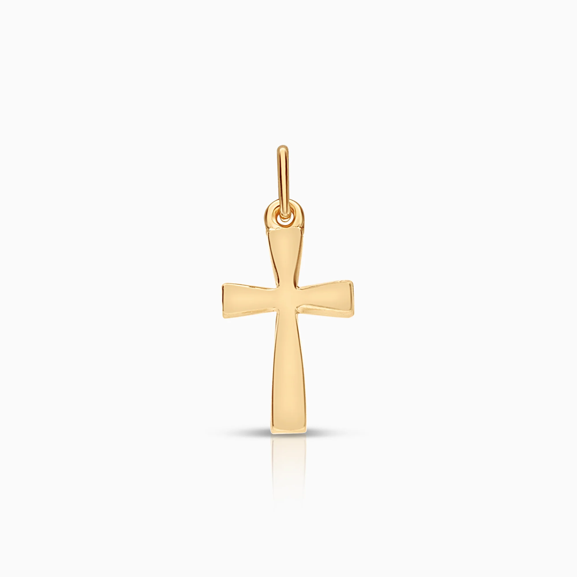 Gold cross pendant 0.21g 18K gold