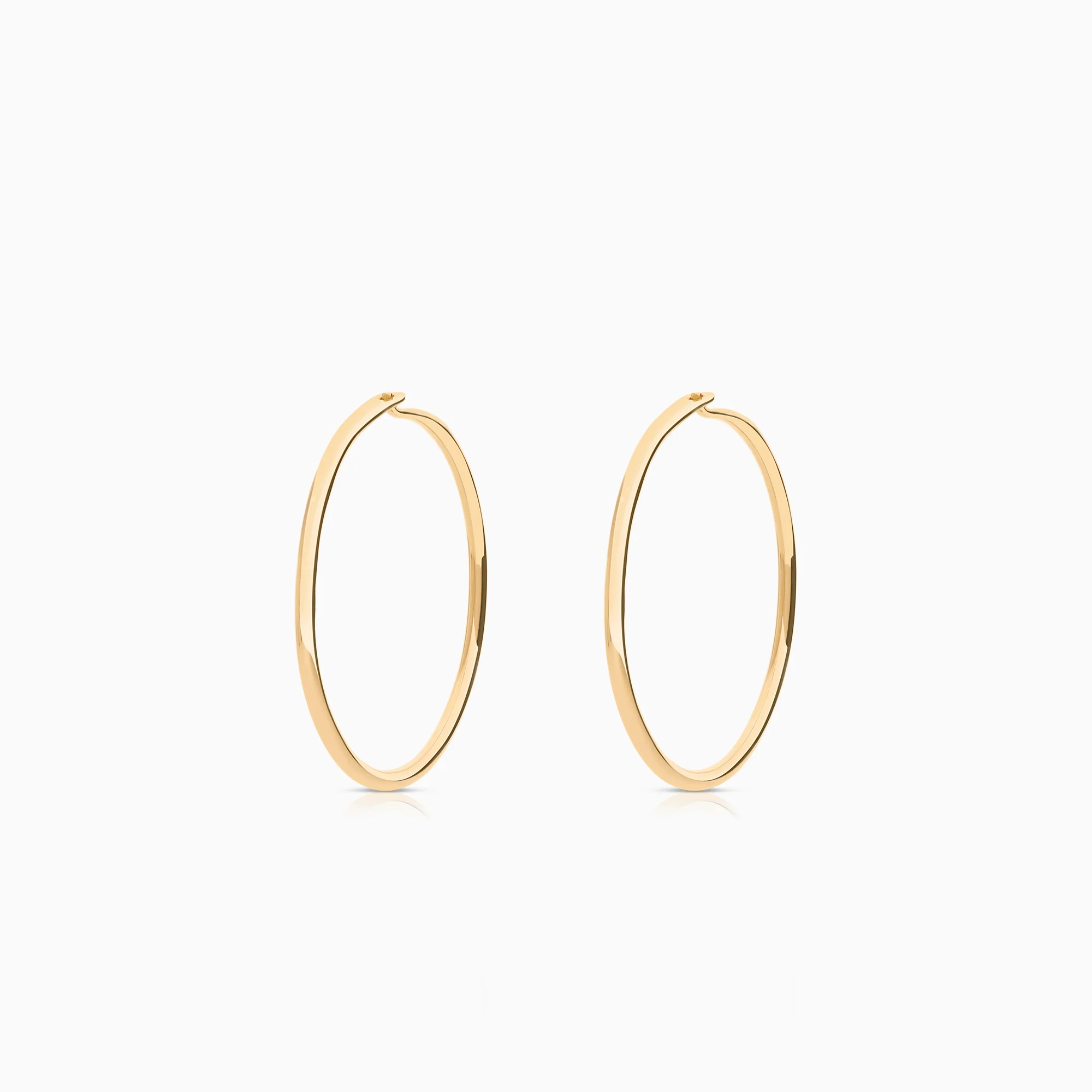 Gold Hoop Earrings 5.76g 18K Gold