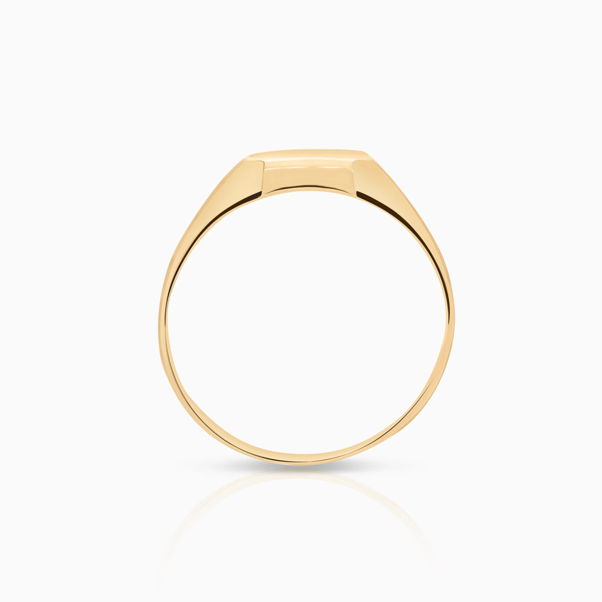 Signet ring 3.11g 18K yellow gold - Image 2