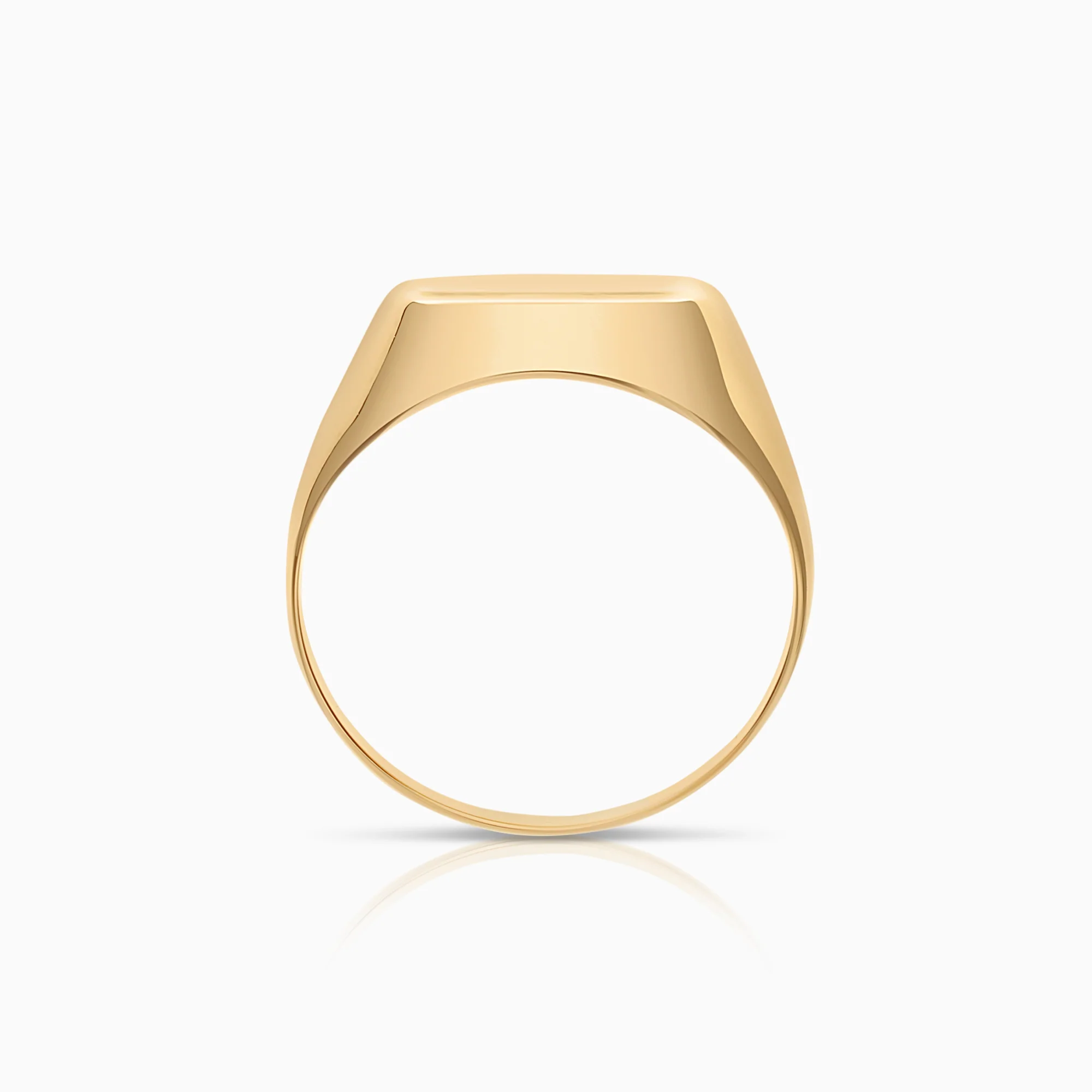 Signet ring 4.59g 18K gold - Image 2