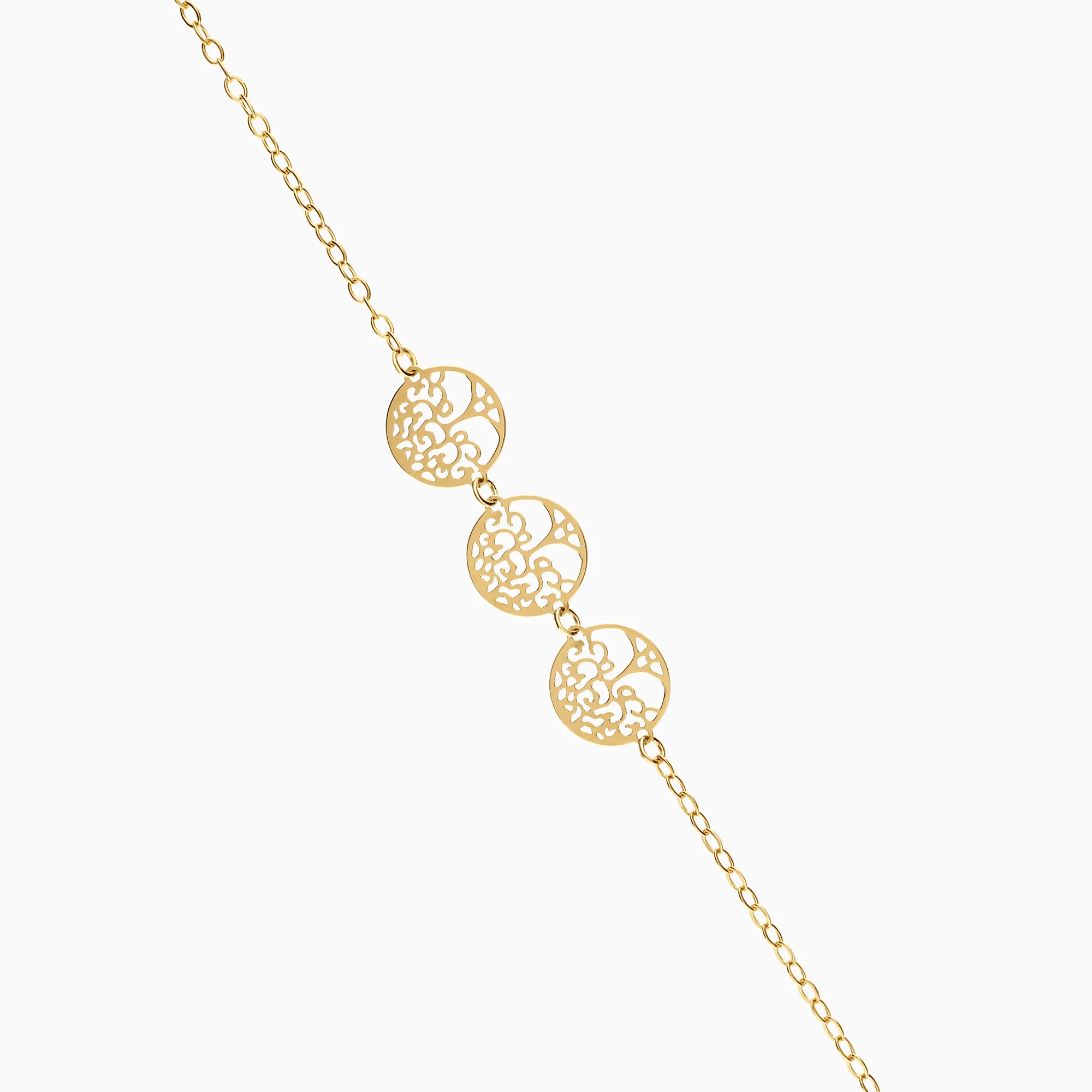 Gold bracelet 1.00g 18K gold