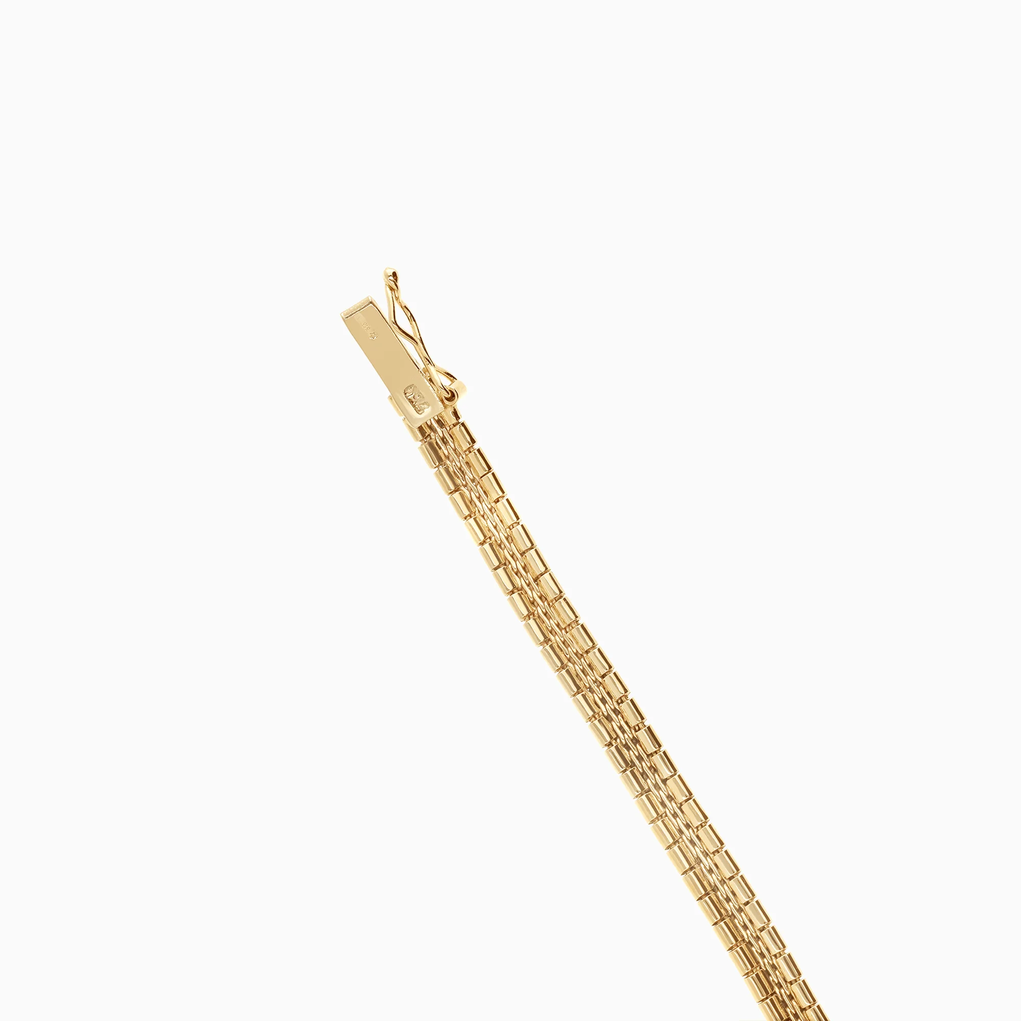 Gold bracelet 10.96g 18K red/yellow gold - Image 2