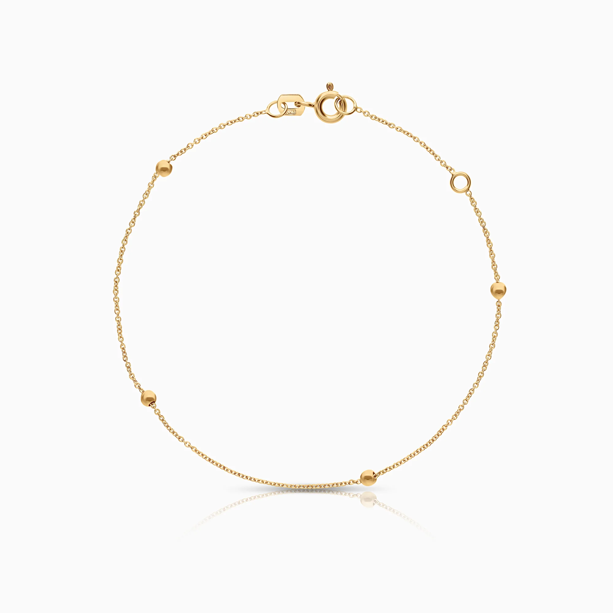 Gold bracelet 1.12g 18K gold
