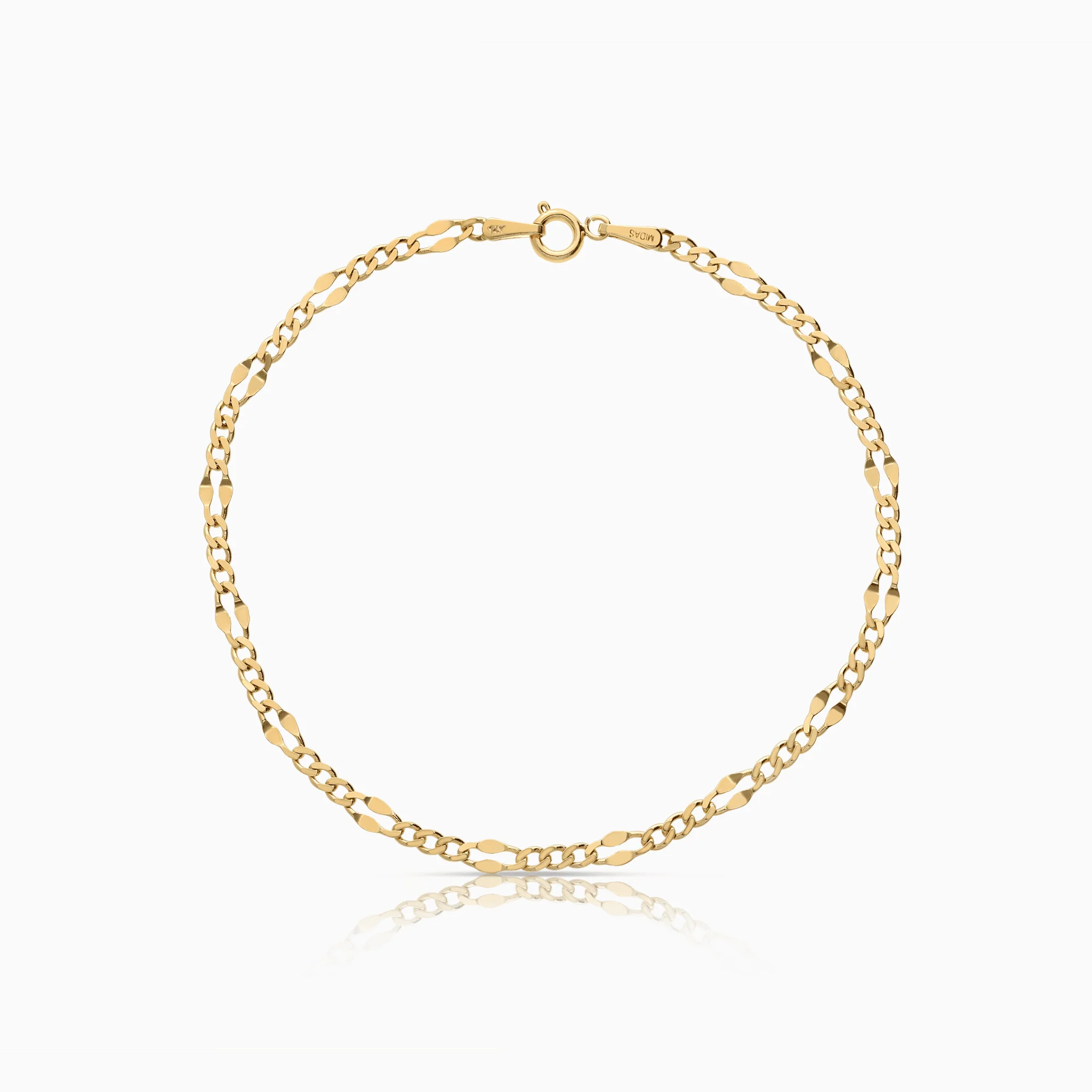 Gold bracelet 1.80g 14K gold