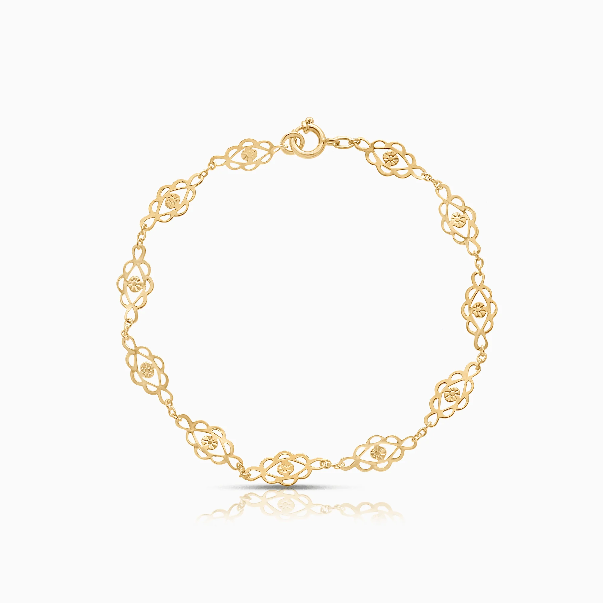 Gold bracelet 2.02g 18K gold