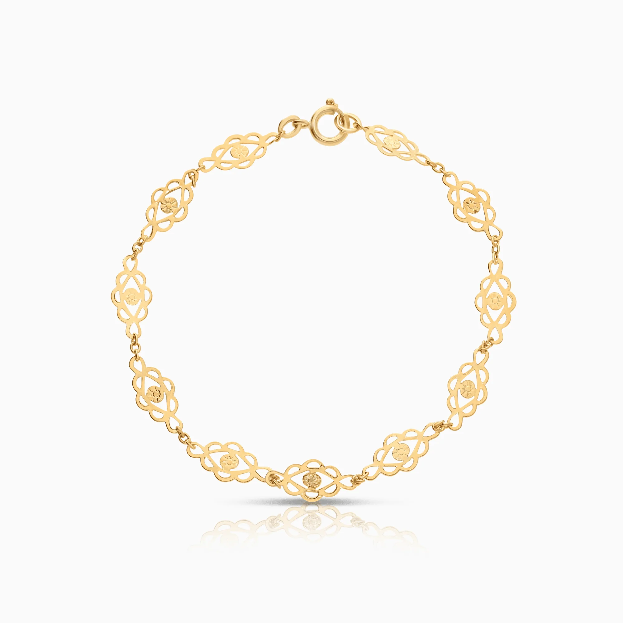 Gold bracelet 2.02g 18K gold