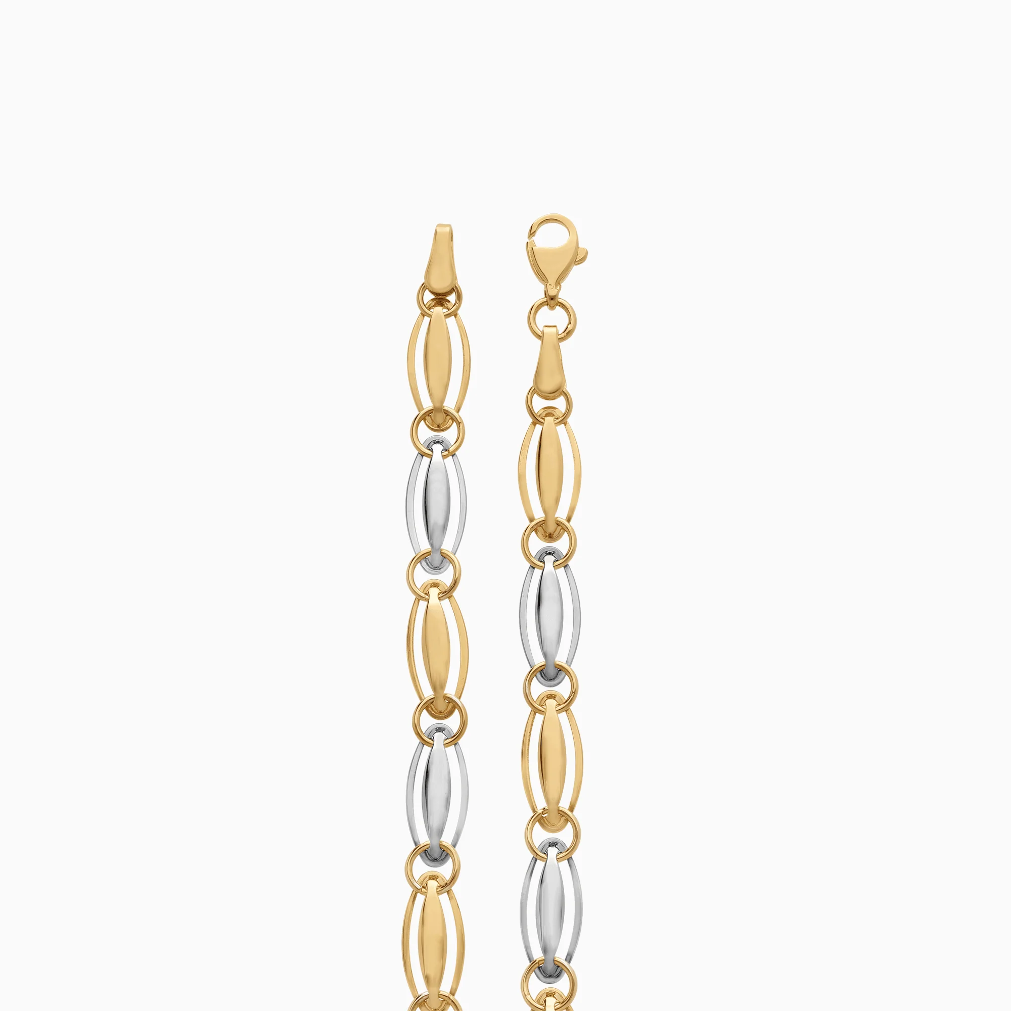 Gold bracelet 4.18g 18K white/yellow gold - Image 2