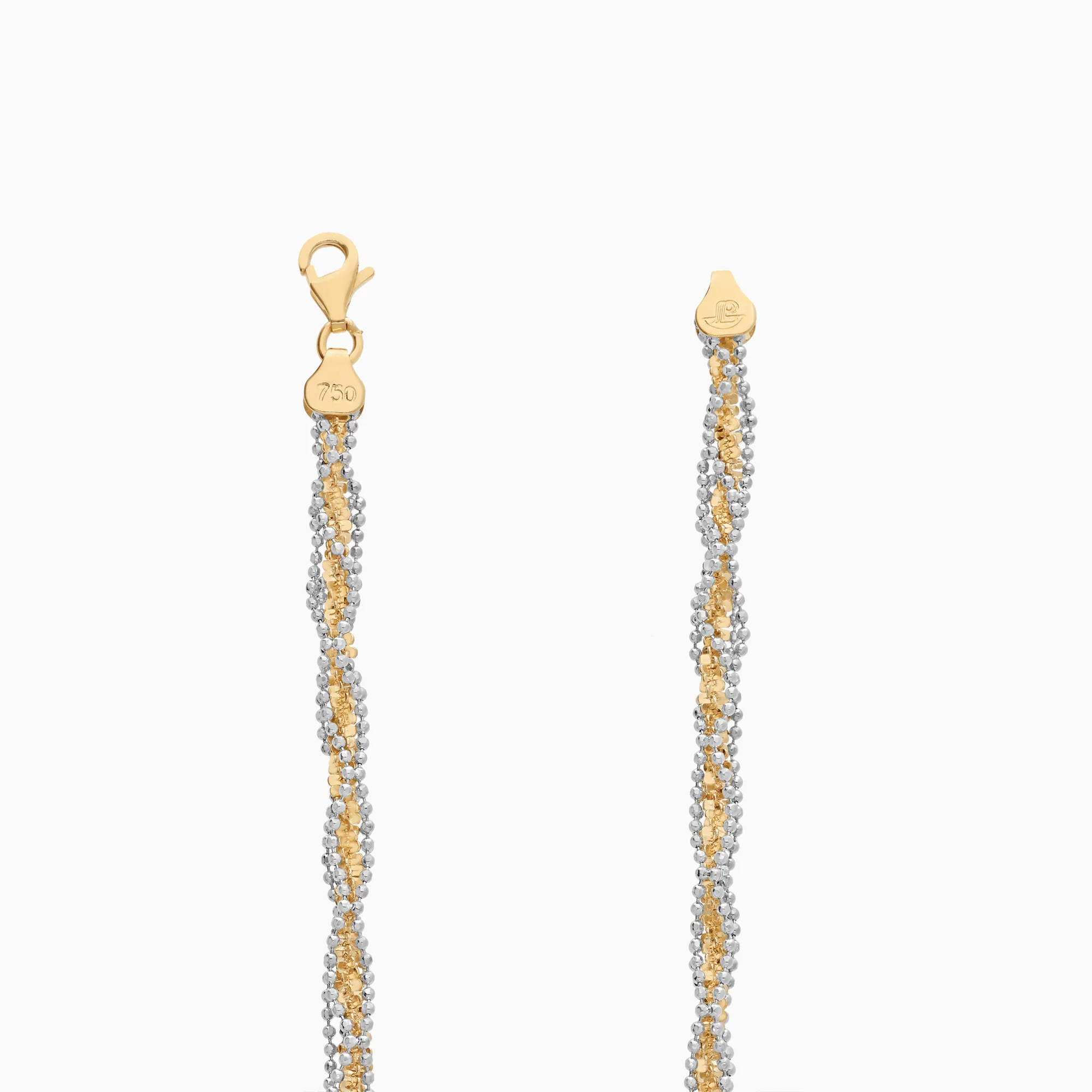 Gold bracelet 6.42g white gold/gold 18K - Image 2