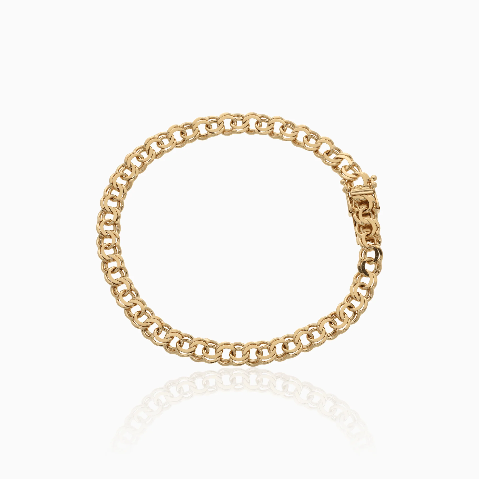 Gold Bracelet Bismarck 11.85g 18K