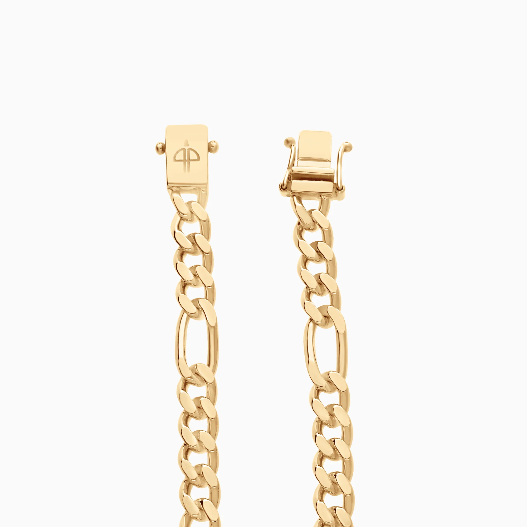 Gold Figaro bracelet 18.33g 18K gold - Image 2