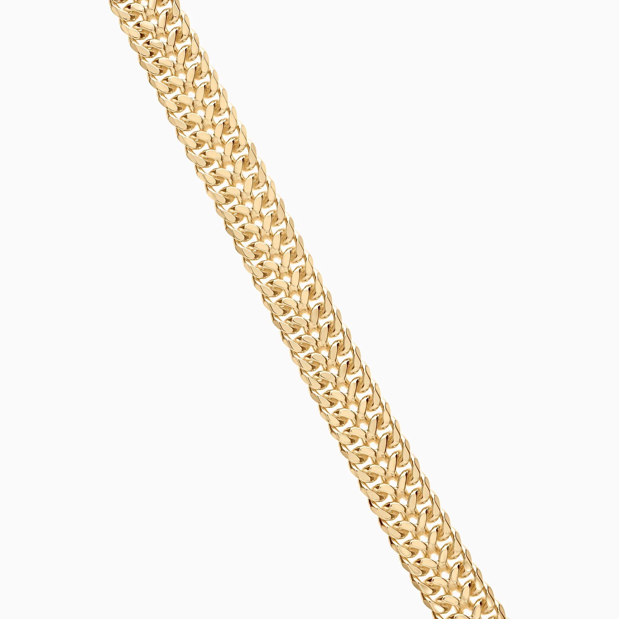 Gold bracelet herringbone 27.74g 18K gold