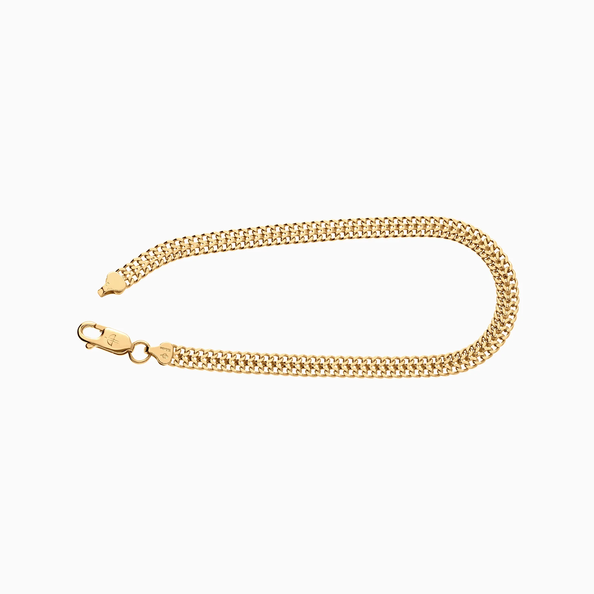Gold bracelet herringbone 6.28g 18K gold - Image 2